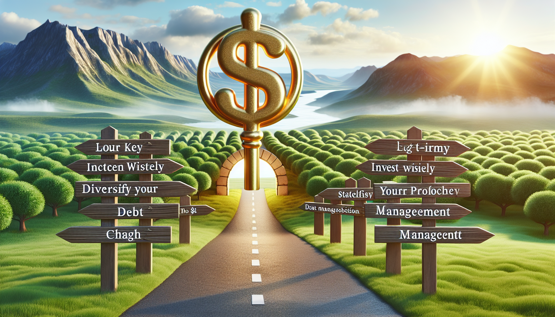 AI-generated image to illustrate the content of Dollar Sense Future.