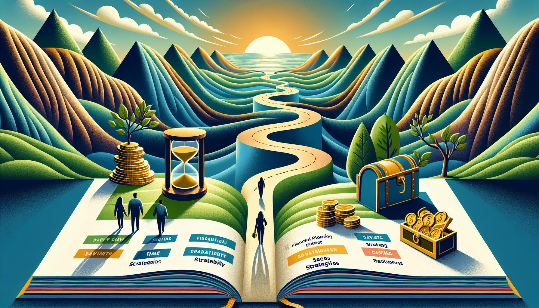 AI-generated image to illustrate the content of Dollar Sense Future.