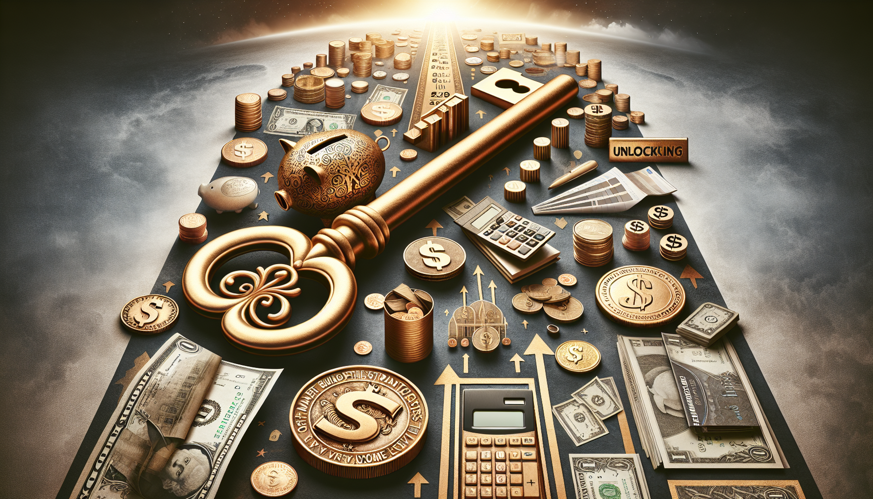 AI-generated image to illustrate the content of Dollar Sense Future.