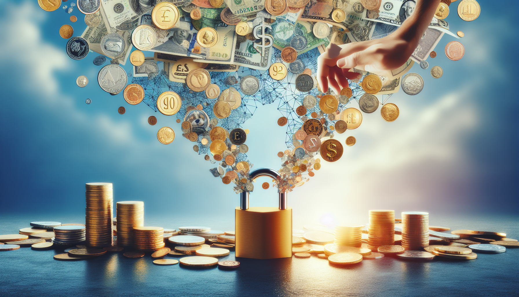 AI-generated image to illustrate the content of Dollar Sense Future.