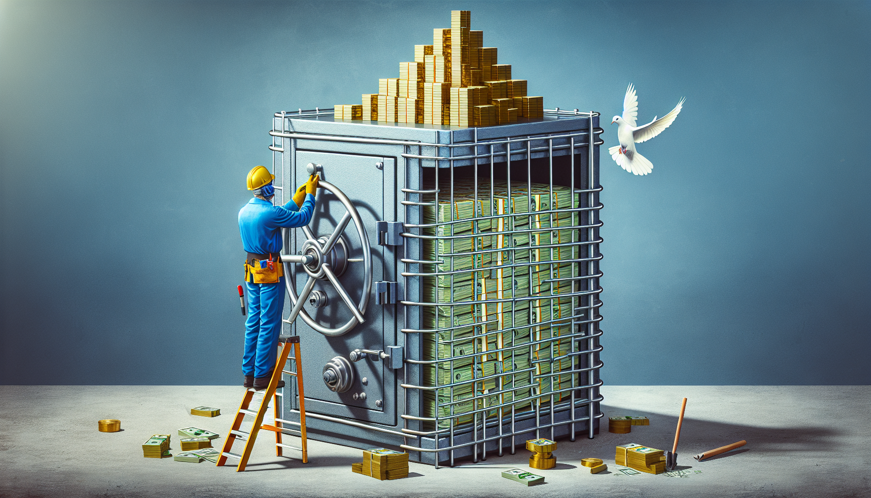 AI-generated image to illustrate the content of Dollar Sense Future.