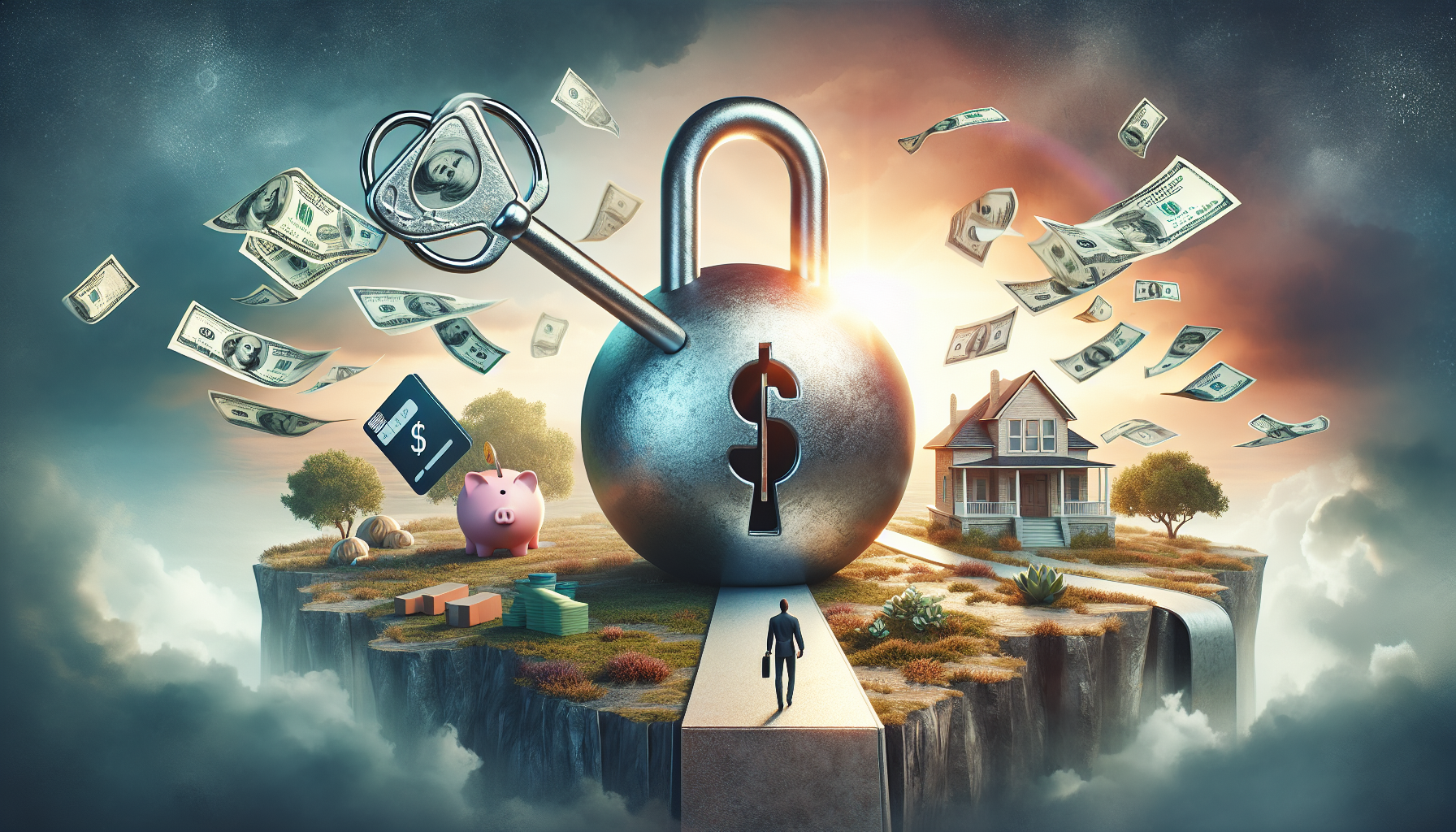 AI-generated image to illustrate the content of Dollar Sense Future.