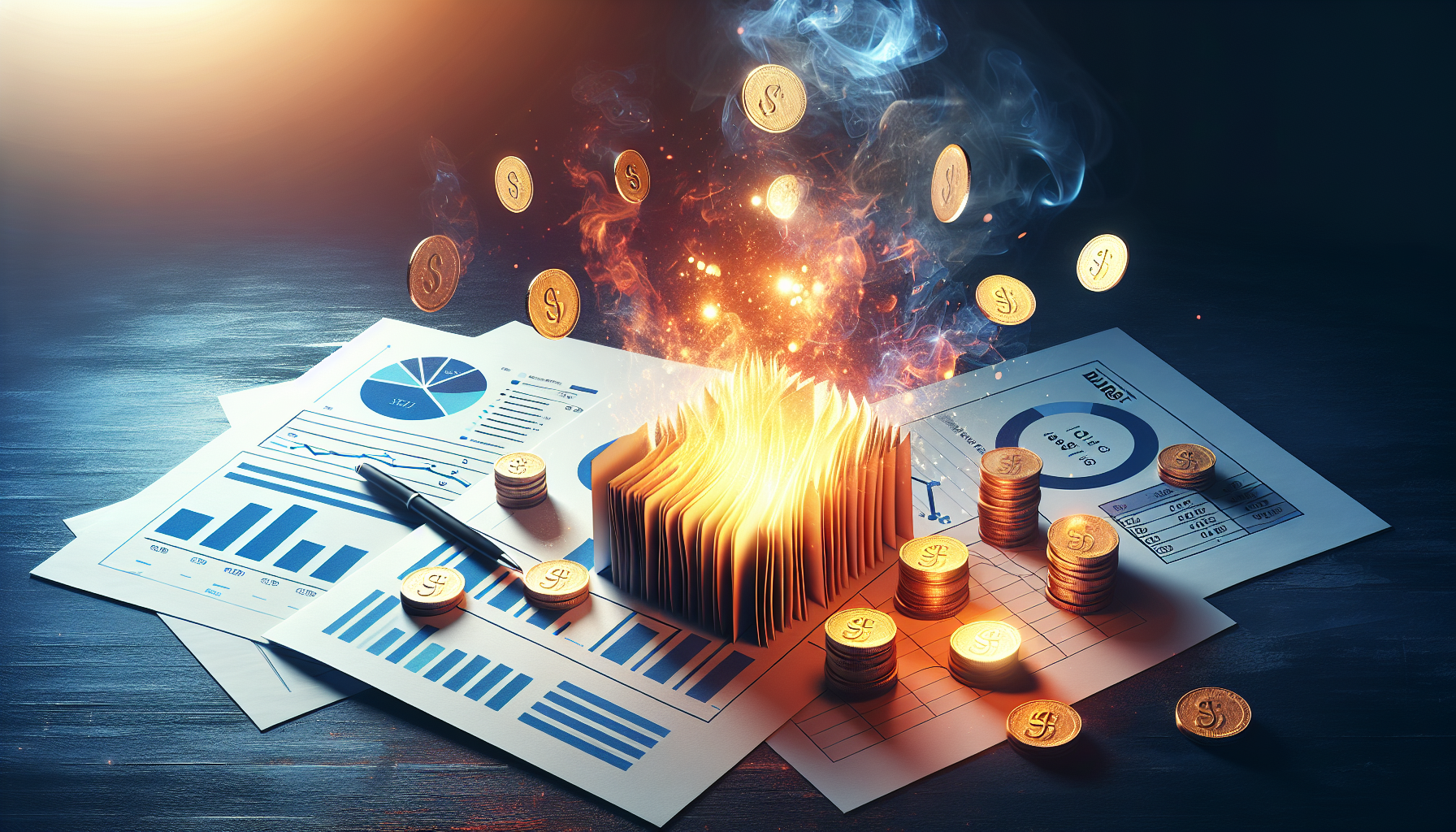 AI-generated image to illustrate the content of Dollar Sense Future.