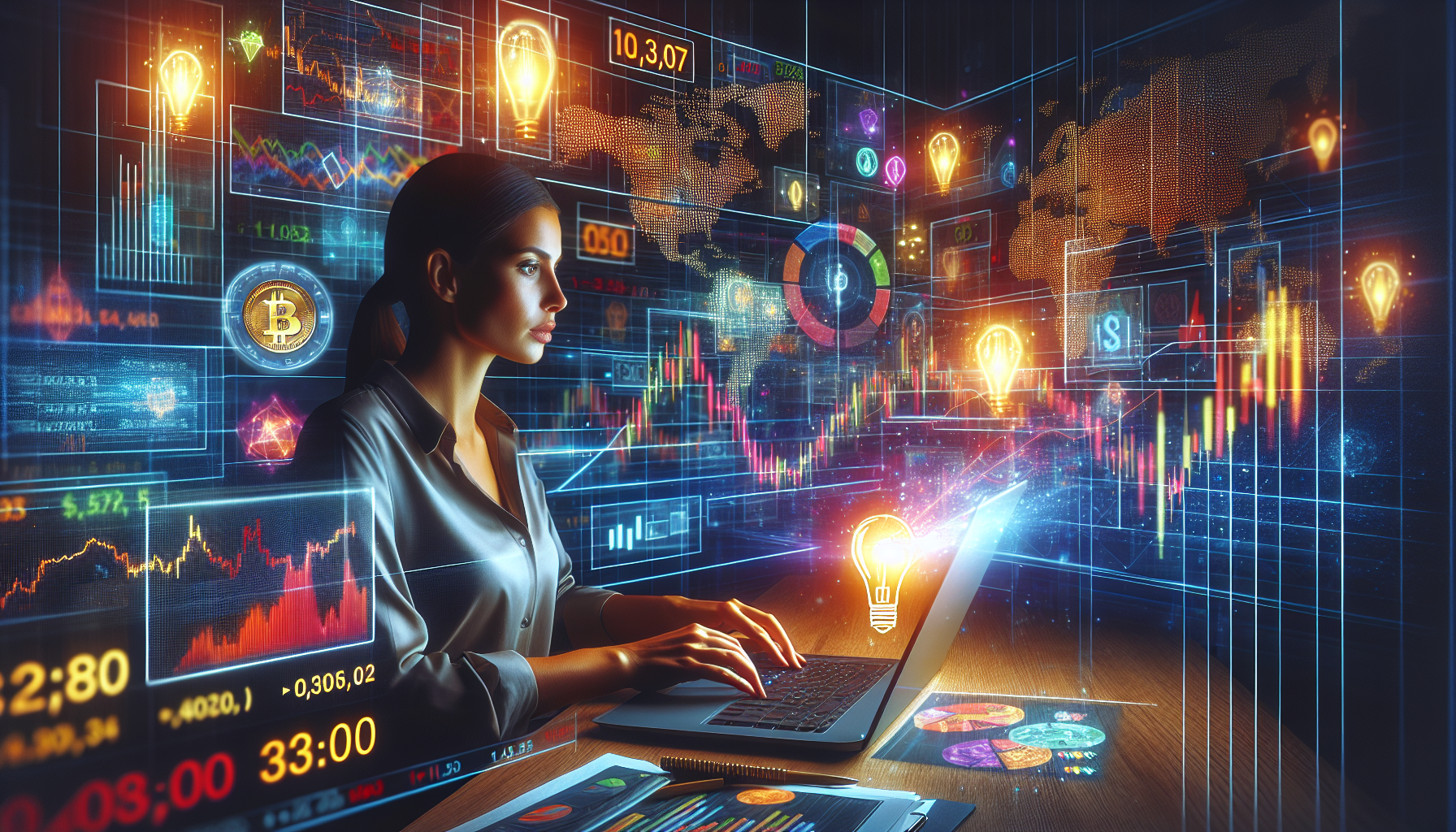 AI-generated image to illustrate the content of Dollar Sense Future.