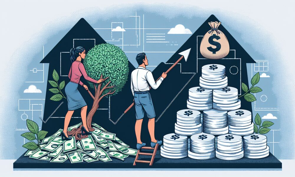 AI-generated image to illustrate the content of Dollar Sense Future.