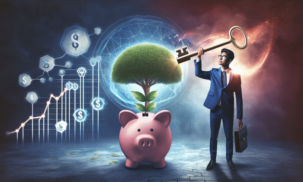 AI-generated image to illustrate the content of Dollar Sense Future.