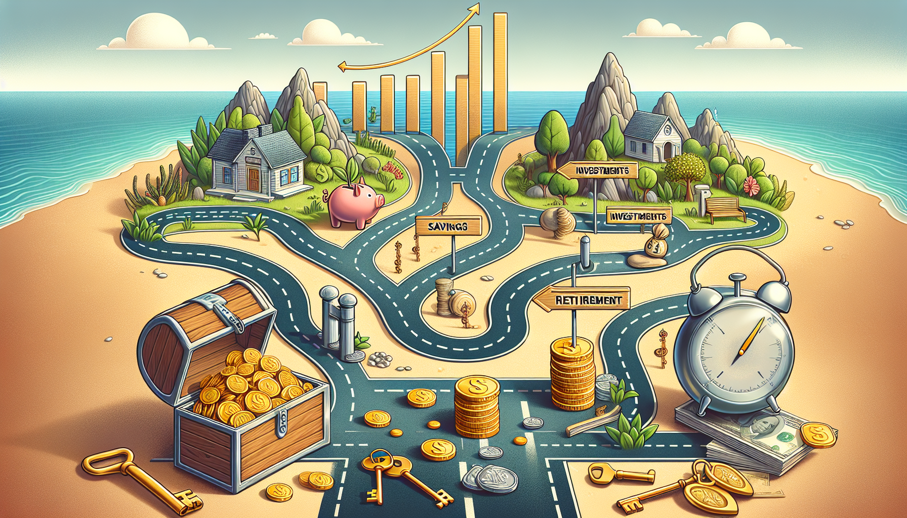 AI-generated image to illustrate the content of Dollar Sense Future.