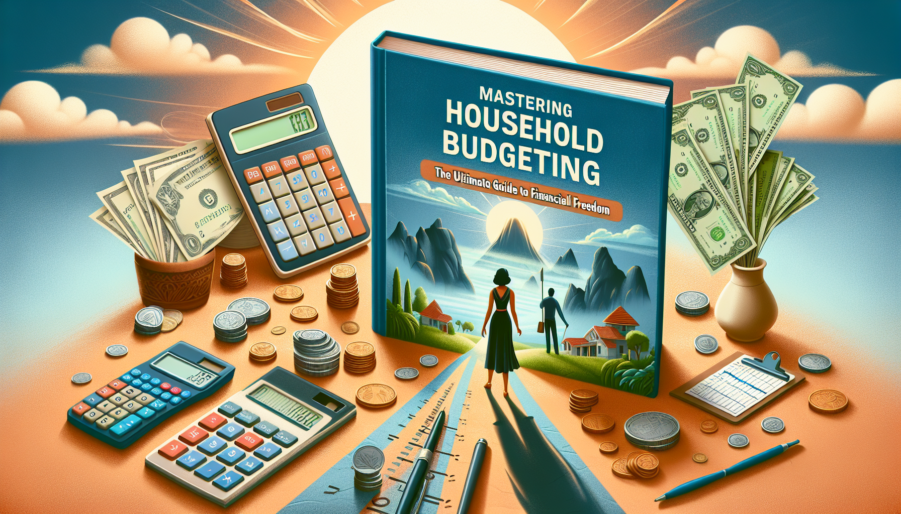 AI-generated image to illustrate the content of Dollar Sense Future.