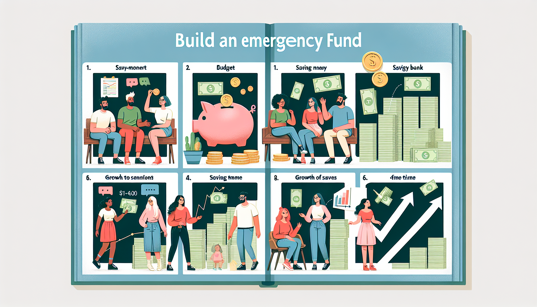 AI-generated image to illustrate the content of Dollar Sense Future.