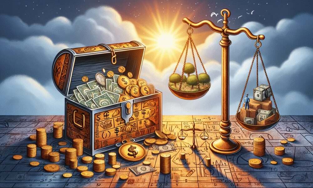 AI-generated image to illustrate the content of Dollar Sense Future.