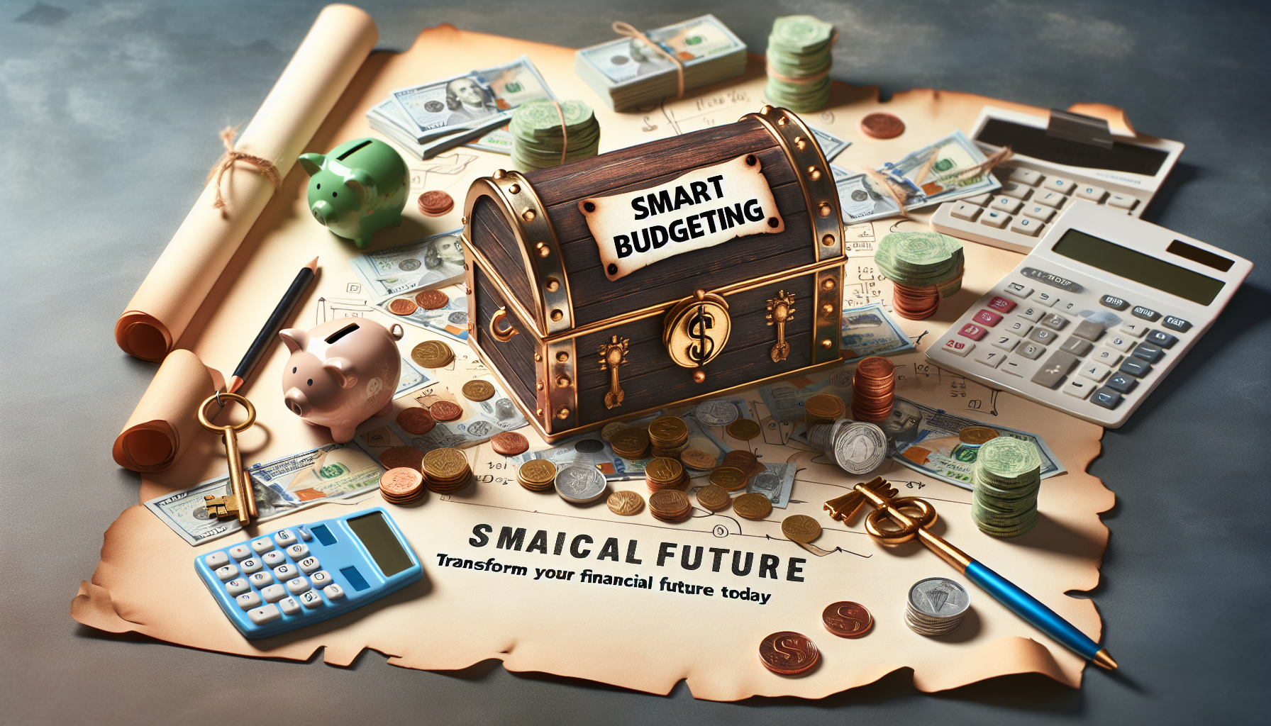 AI-generated image to illustrate the content of Dollar Sense Future.