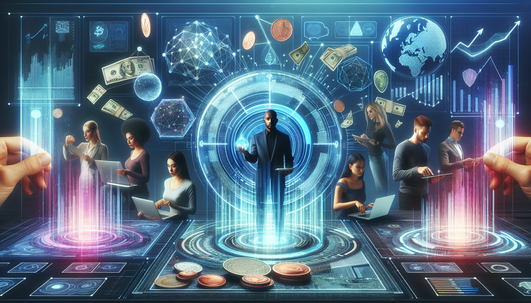 AI-generated image to illustrate the content of Dollar Sense Future.