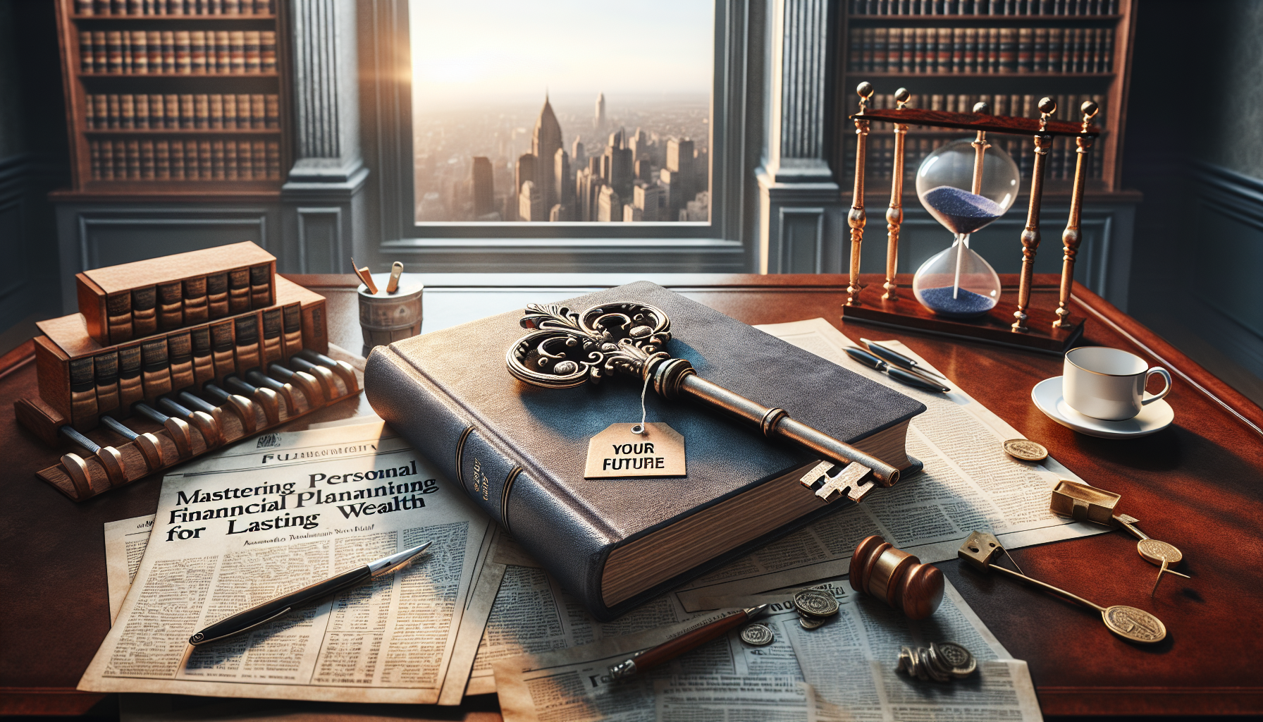 AI-generated image to illustrate the content of Dollar Sense Future.