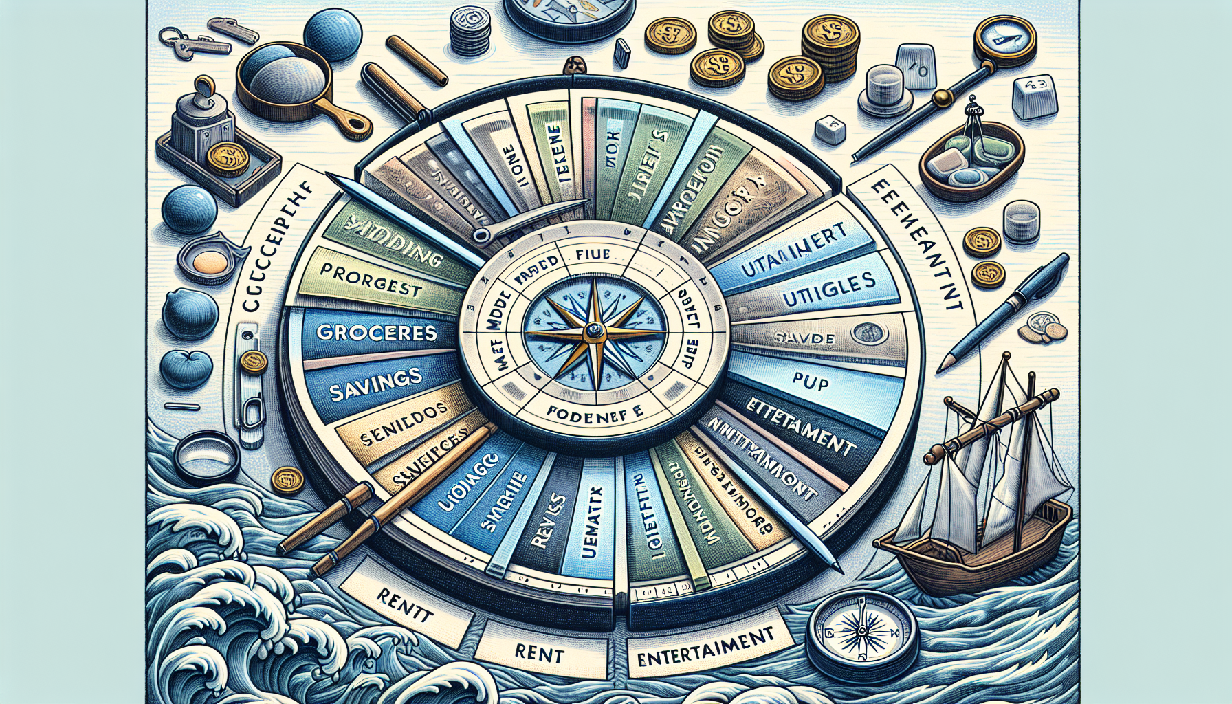 AI-generated image to illustrate the content of Dollar Sense Future.