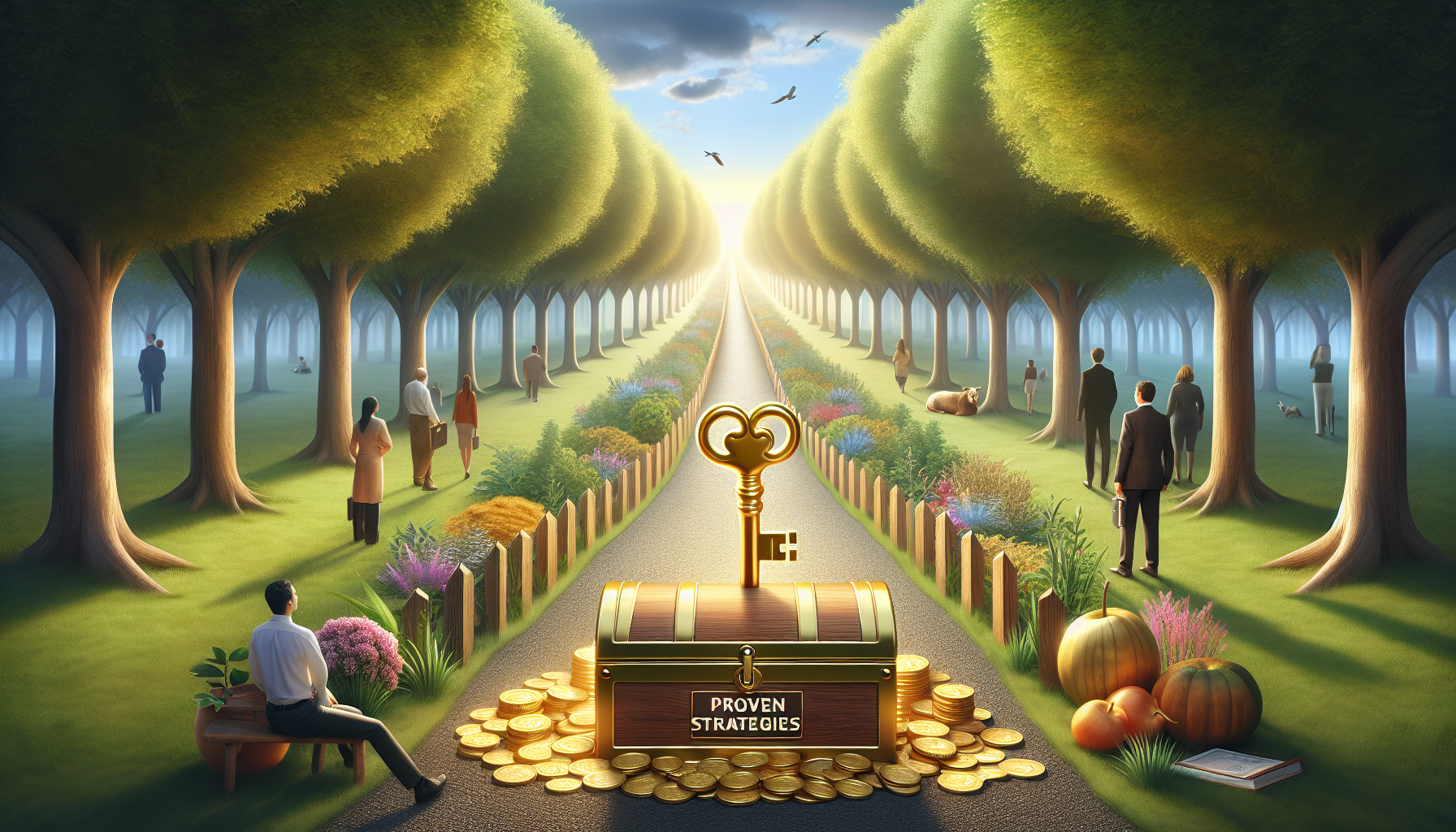 AI-generated image to illustrate the content of Dollar Sense Future.