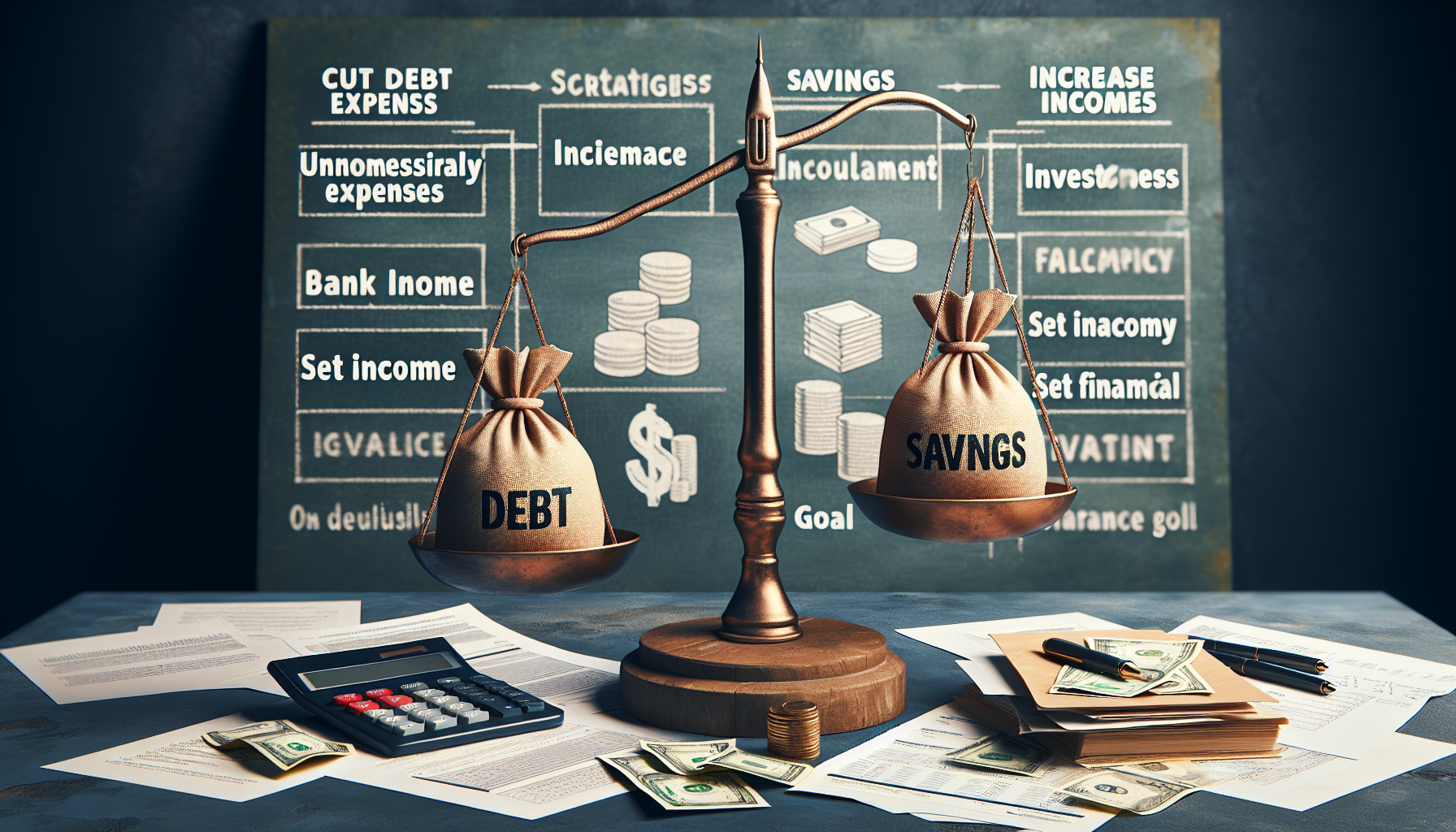 AI-generated image to illustrate the content of Dollar Sense Future.