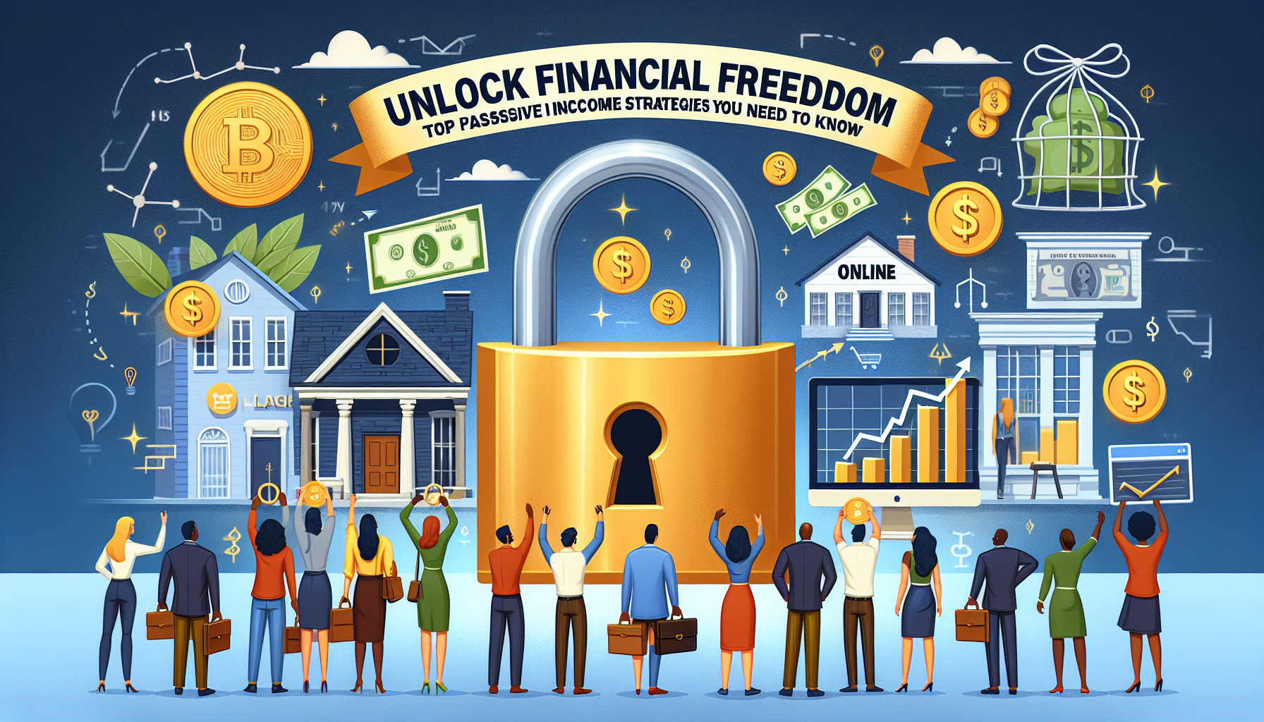 AI-generated image to illustrate the content of Dollar Sense Future.