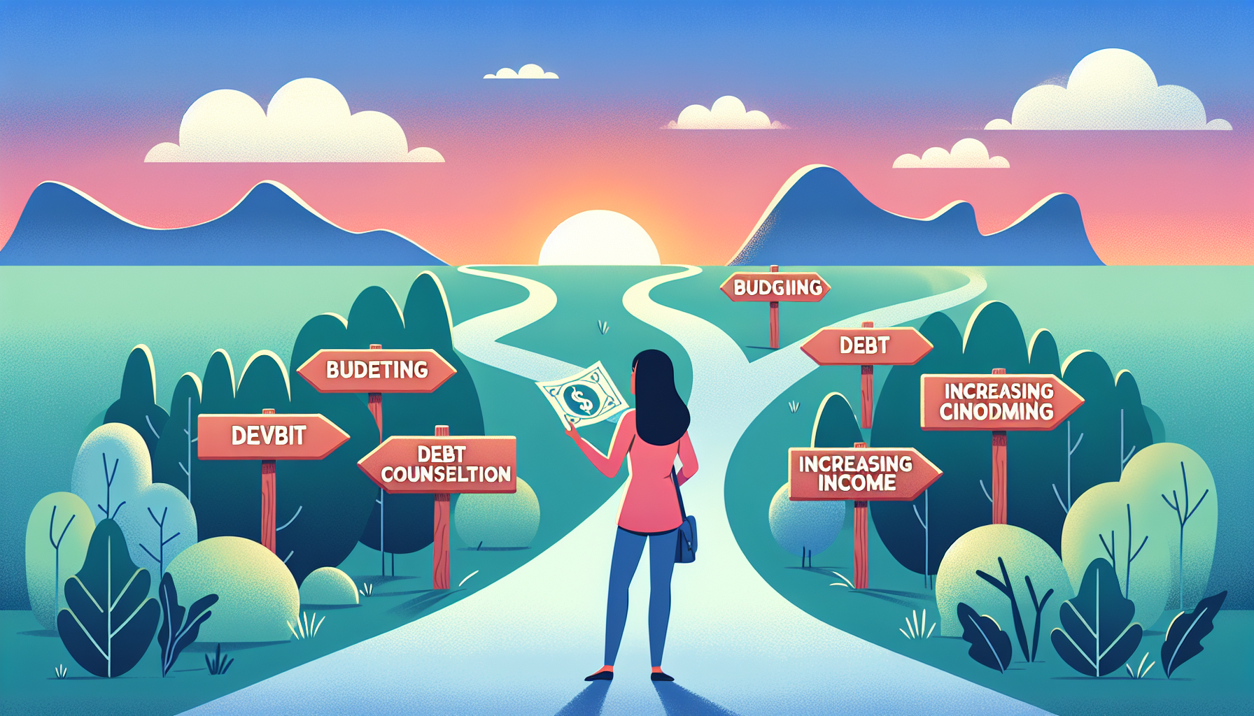 AI-generated image to illustrate the content of Dollar Sense Future.