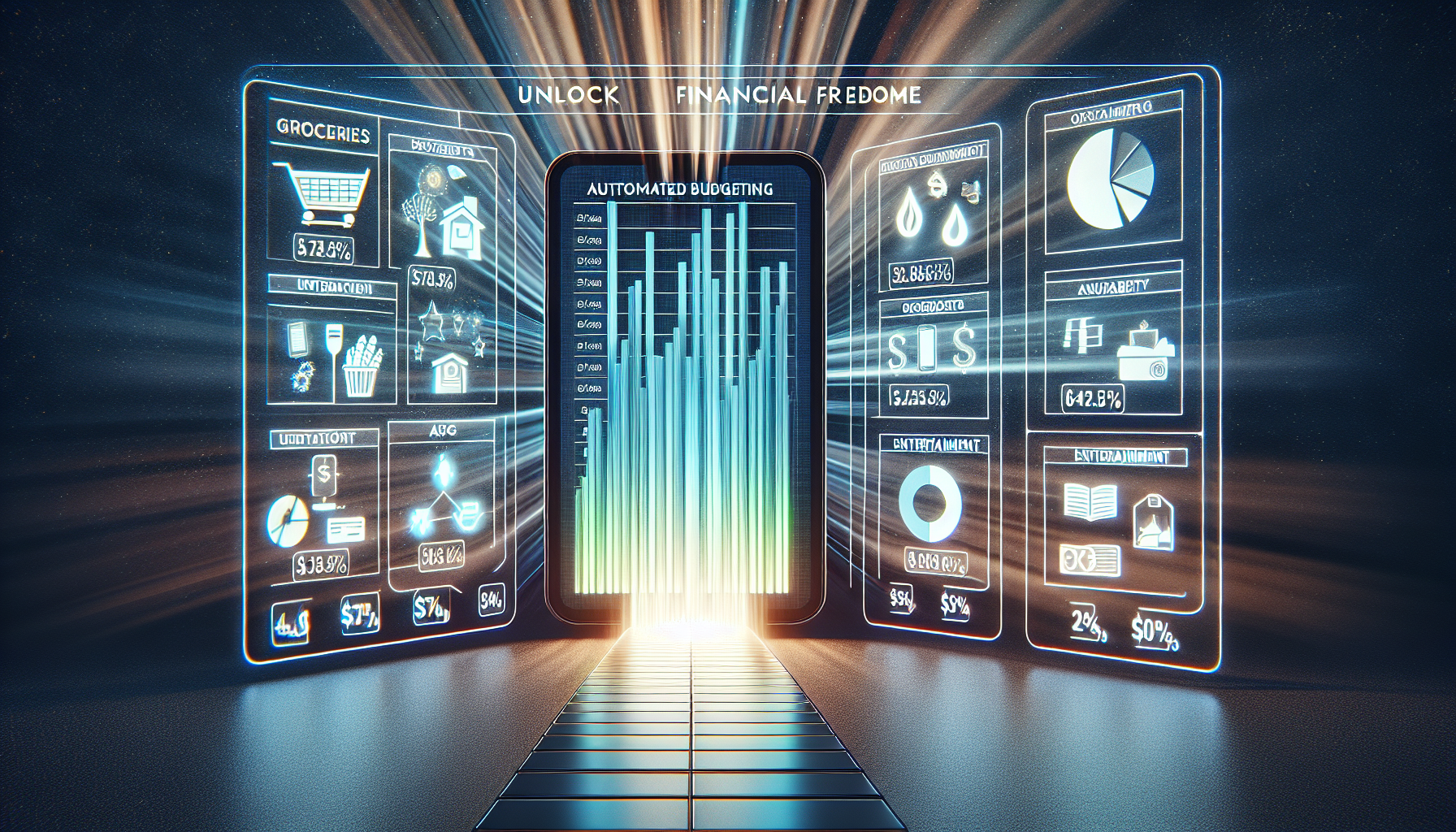 AI-generated image to illustrate the content of Dollar Sense Future.