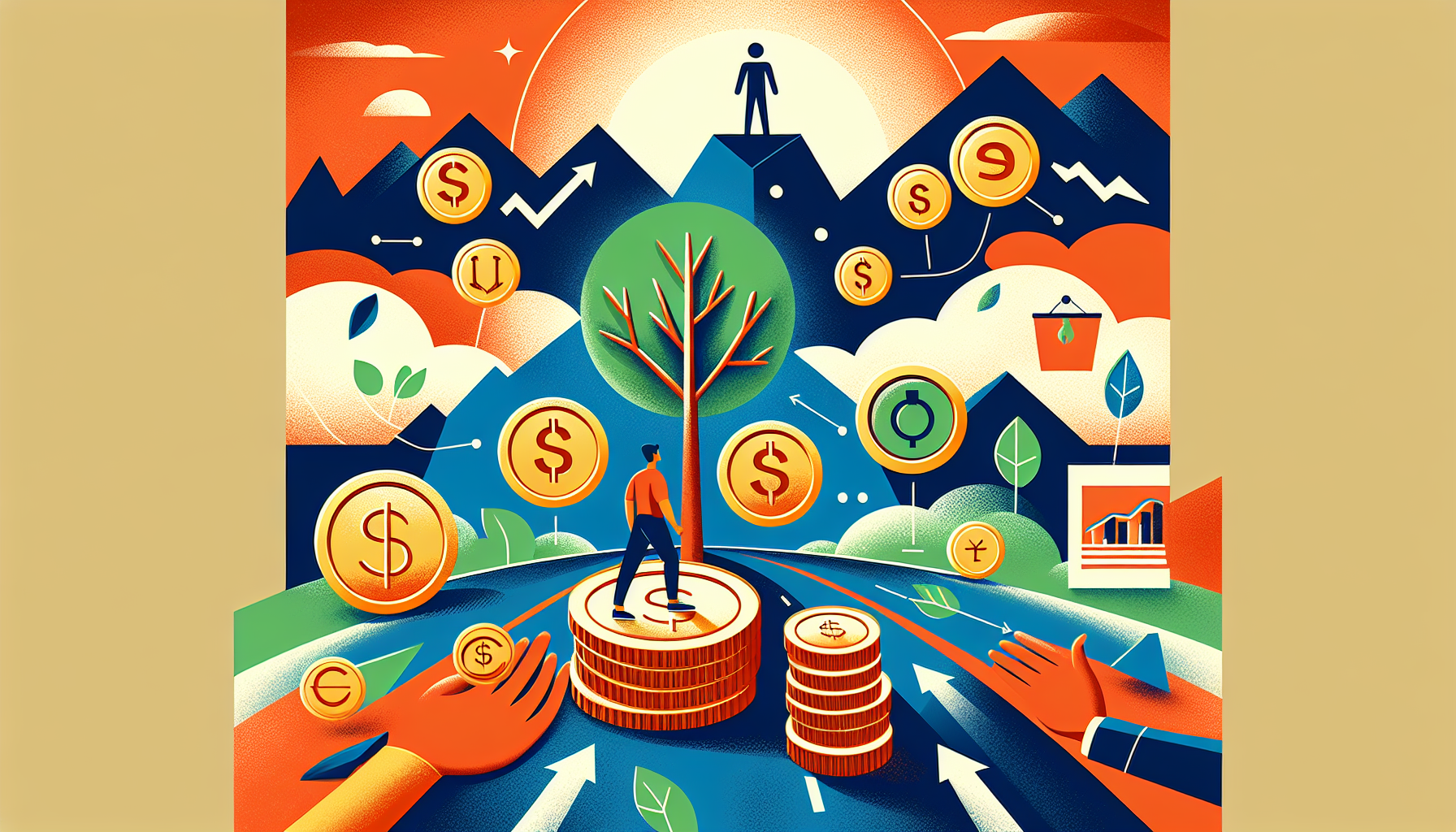 AI-generated image to illustrate the content of Dollar Sense Future.