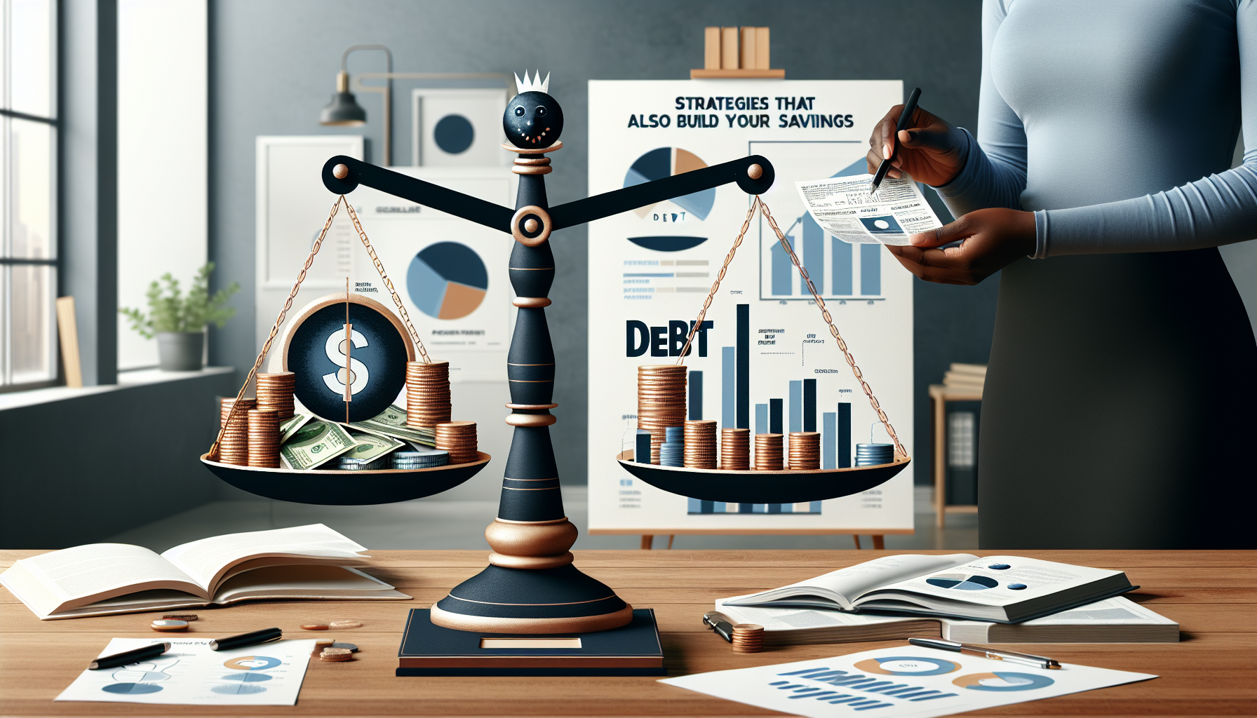 AI-generated image to illustrate the content of Dollar Sense Future.