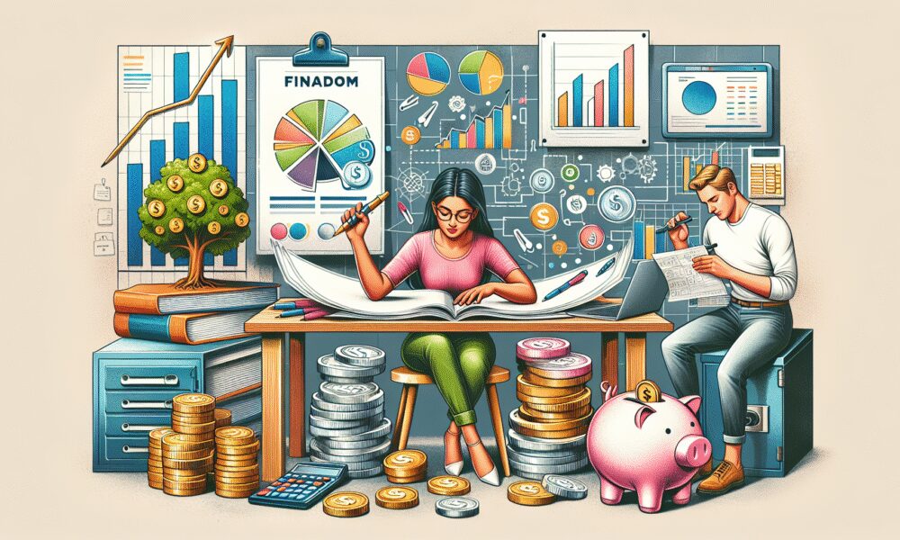 AI-generated image to illustrate the content of Dollar Sense Future.