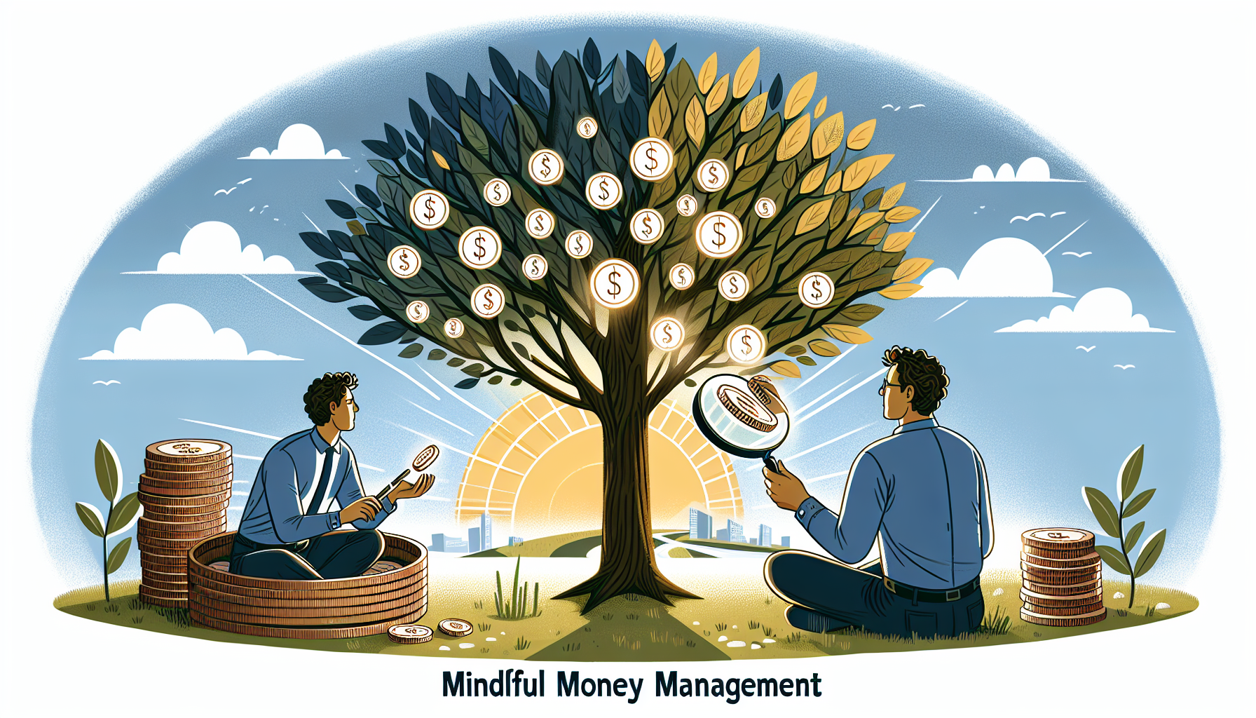 AI-generated image to illustrate the content of Dollar Sense Future.