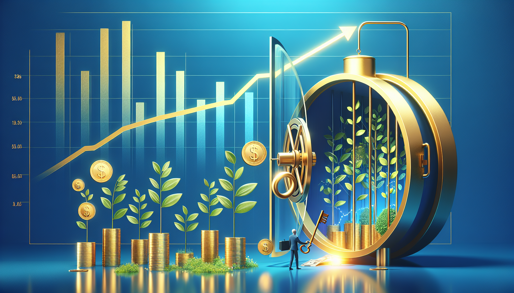 AI-generated image to illustrate the content of Dollar Sense Future.