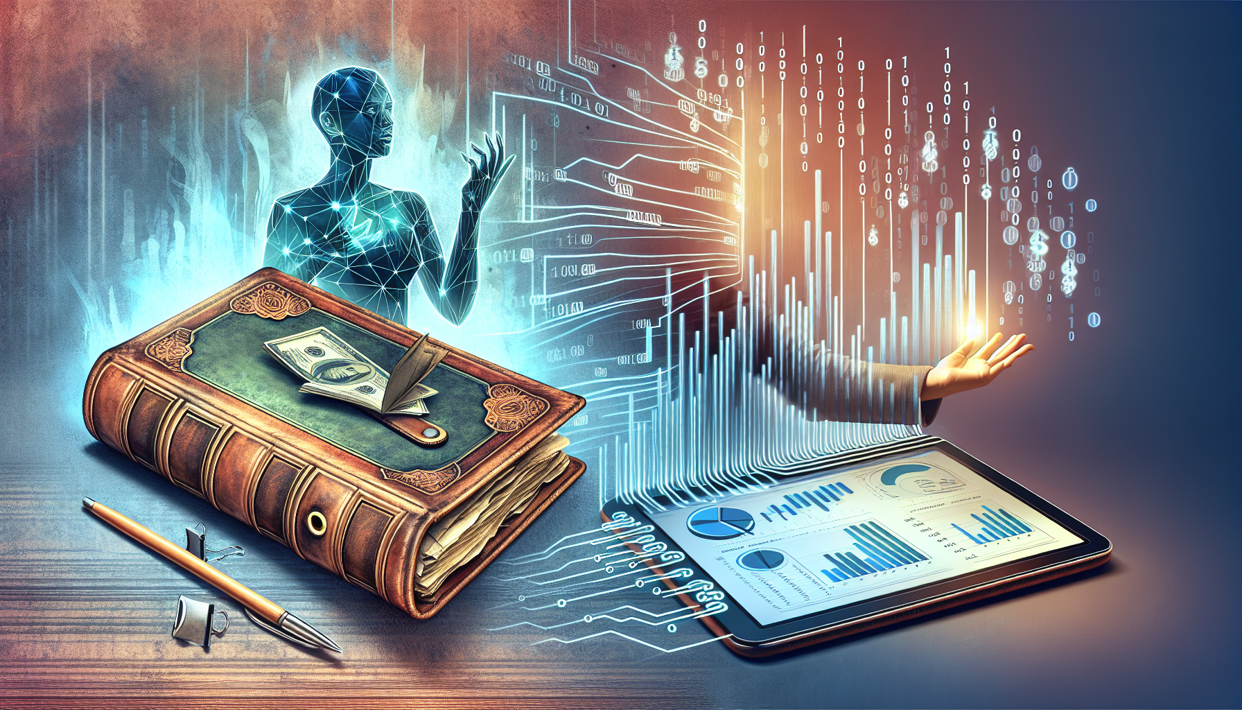 AI-generated image to illustrate the content of Dollar Sense Future.