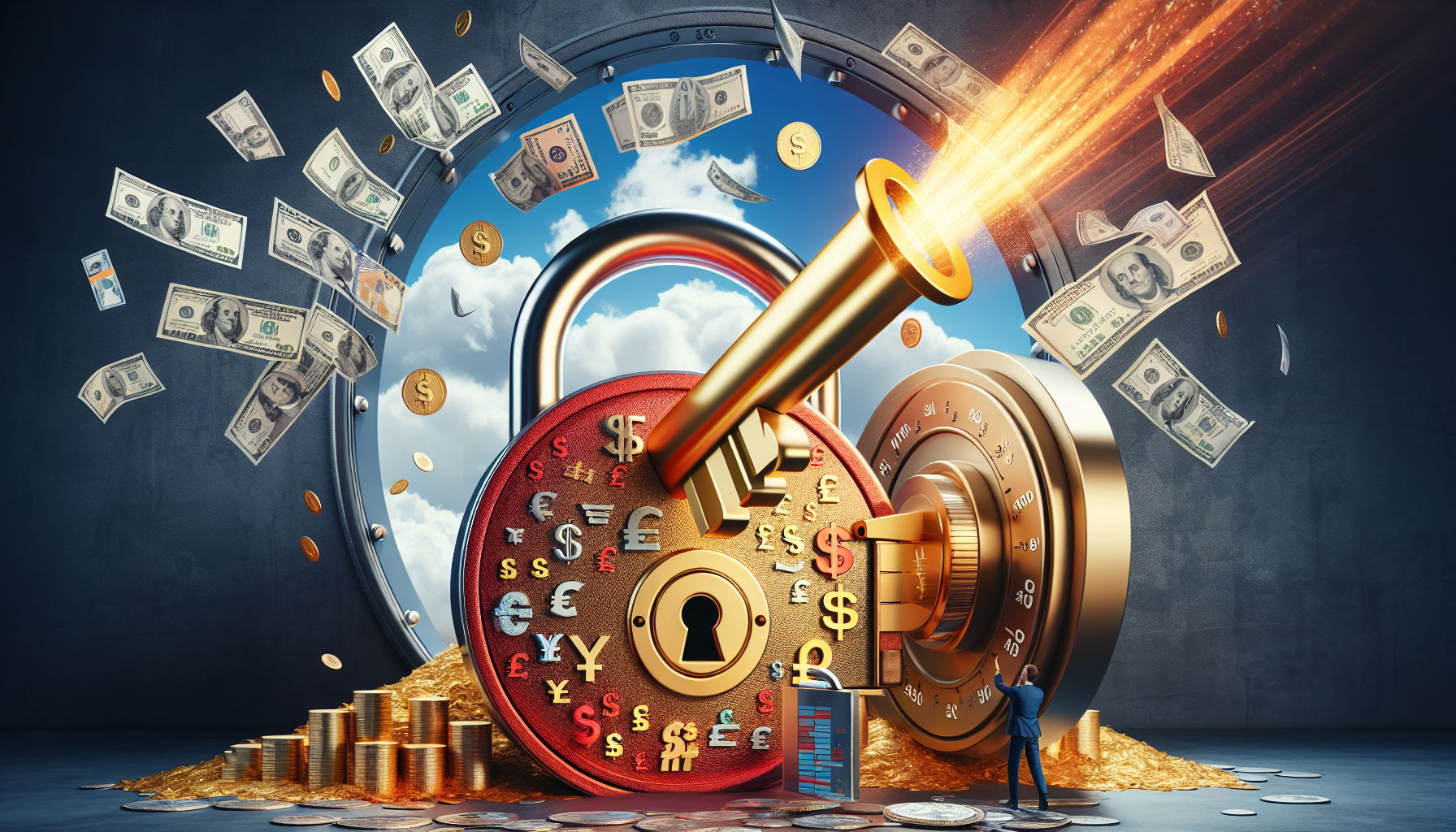 AI-generated image to illustrate the content of Dollar Sense Future.