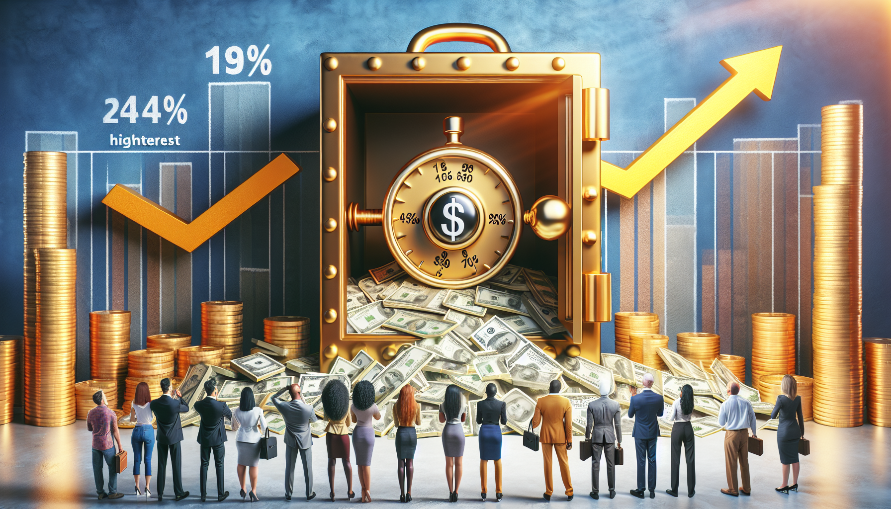 AI-generated image to illustrate the content of Dollar Sense Future.