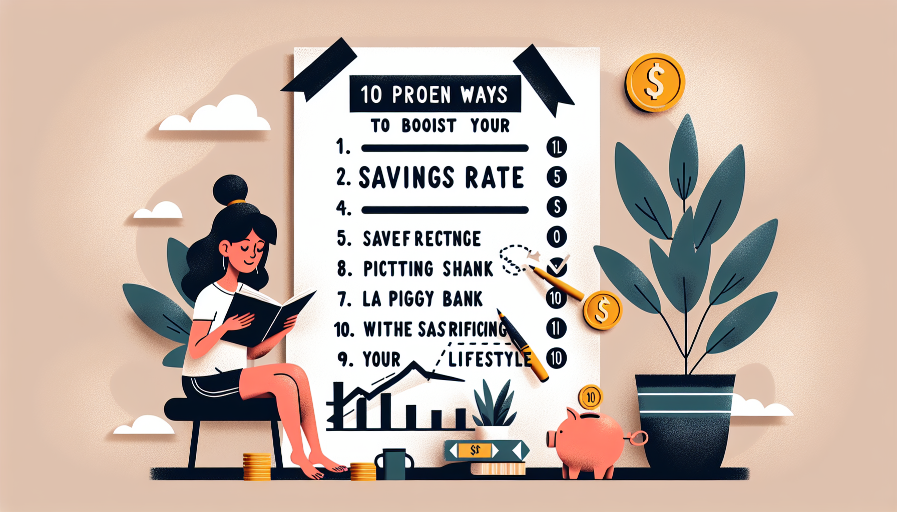 AI-generated image to illustrate the content of Dollar Sense Future.