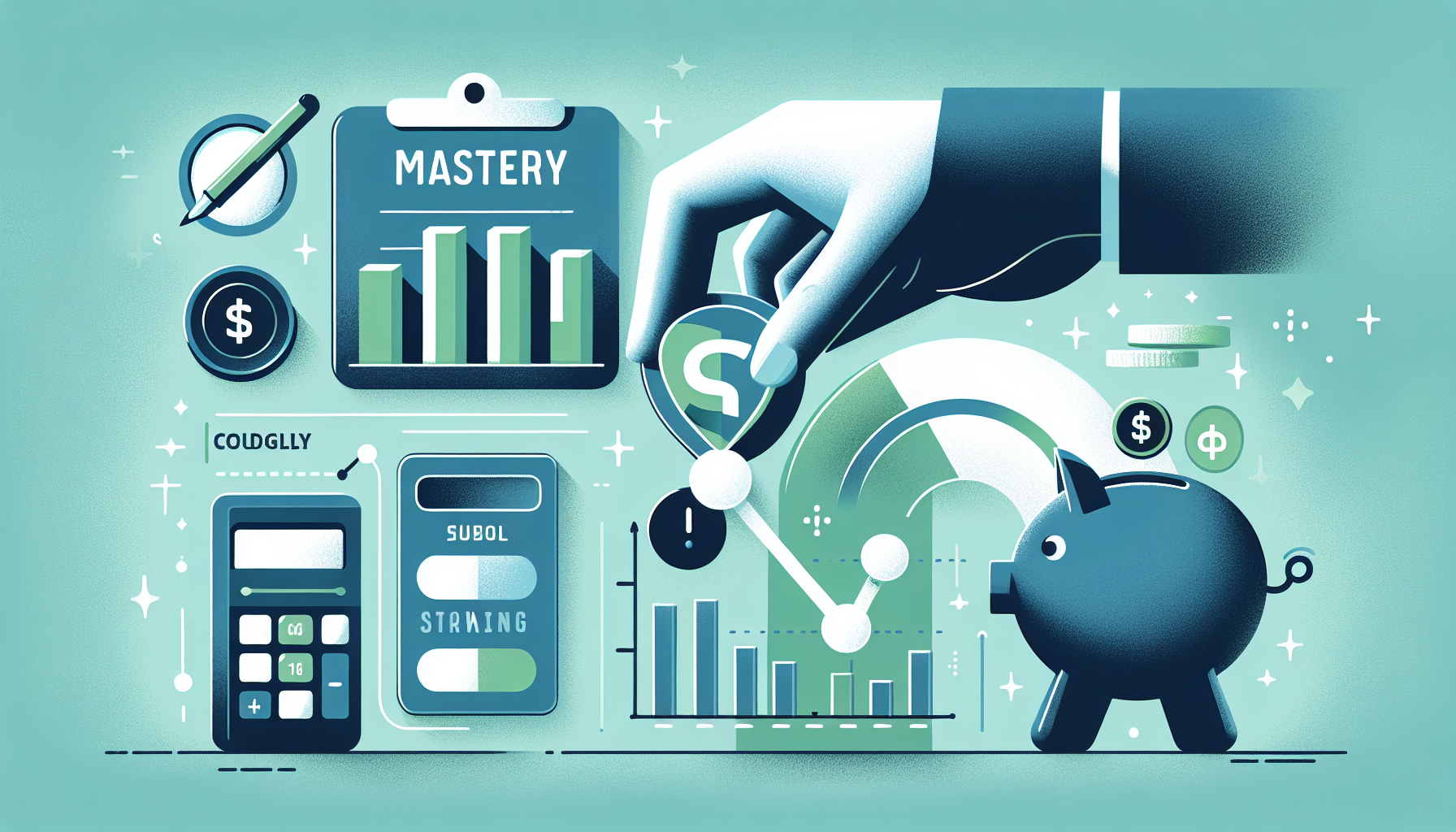 AI-generated image to illustrate the content of Dollar Sense Future.