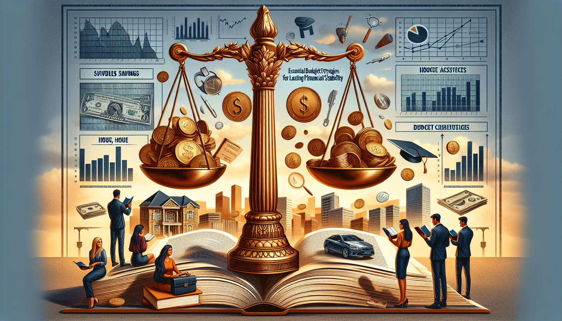 AI-generated image to illustrate the content of Dollar Sense Future.