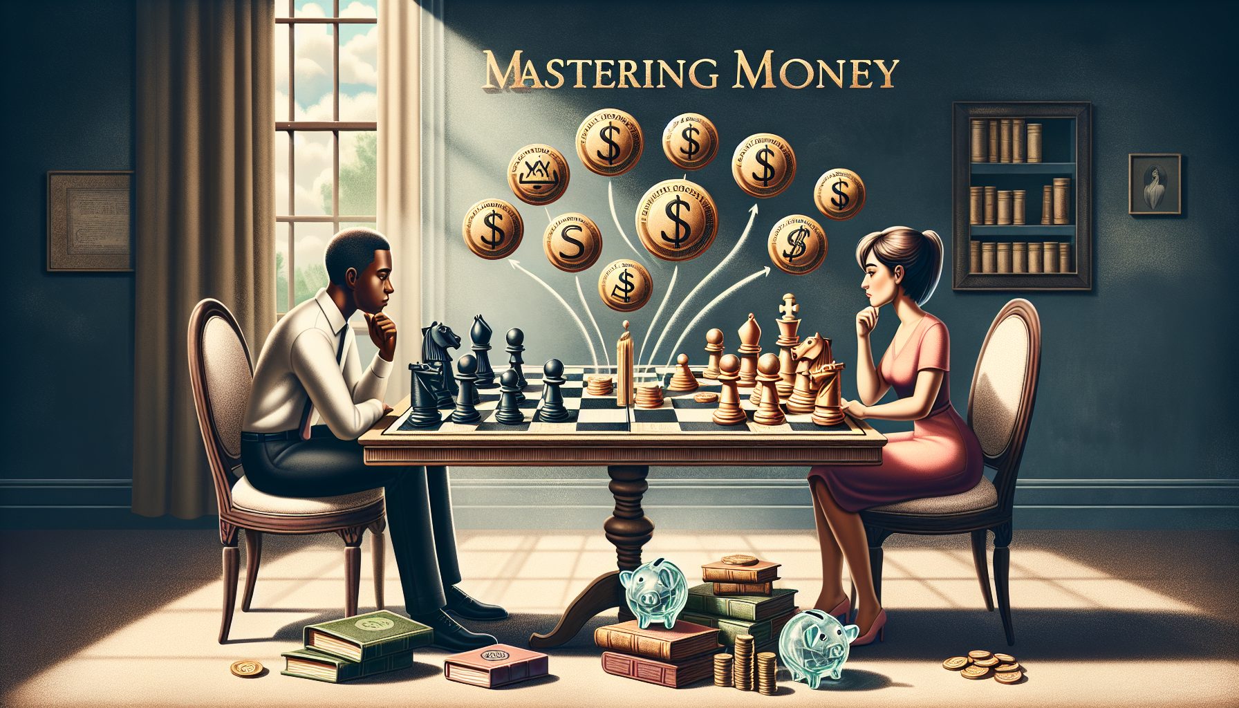 AI-generated image to illustrate the content of Dollar Sense Future.