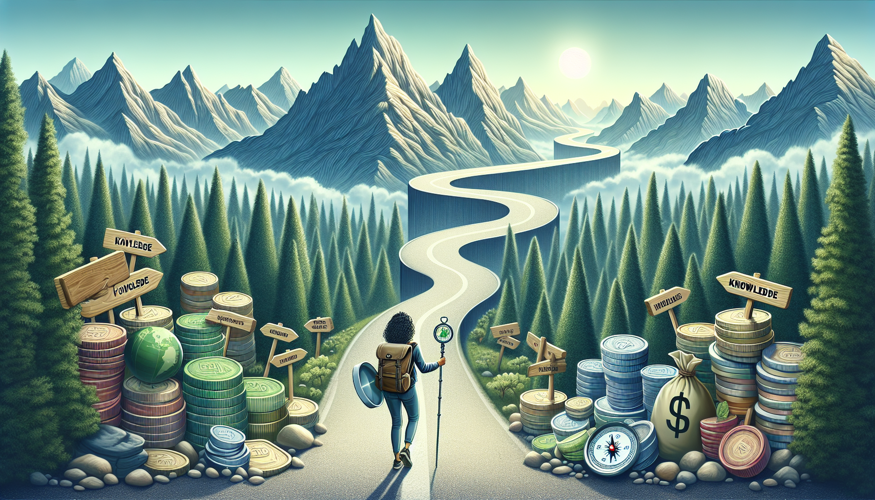 AI-generated image to illustrate the content of Dollar Sense Future.