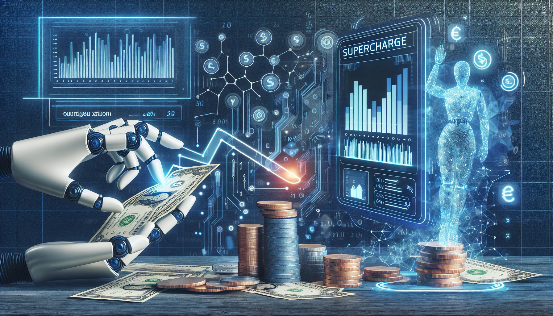 AI-generated image to illustrate the content of Dollar Sense Future.