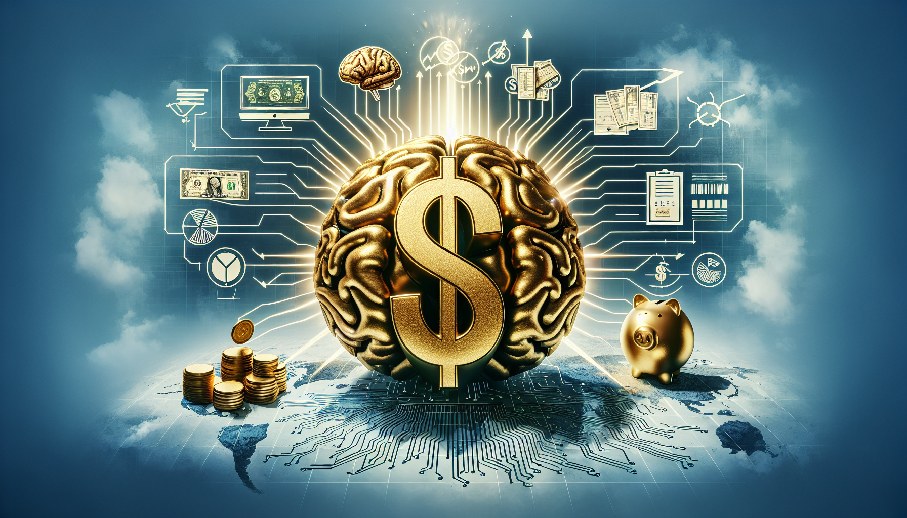 AI-generated image to illustrate the content of Dollar Sense Future.