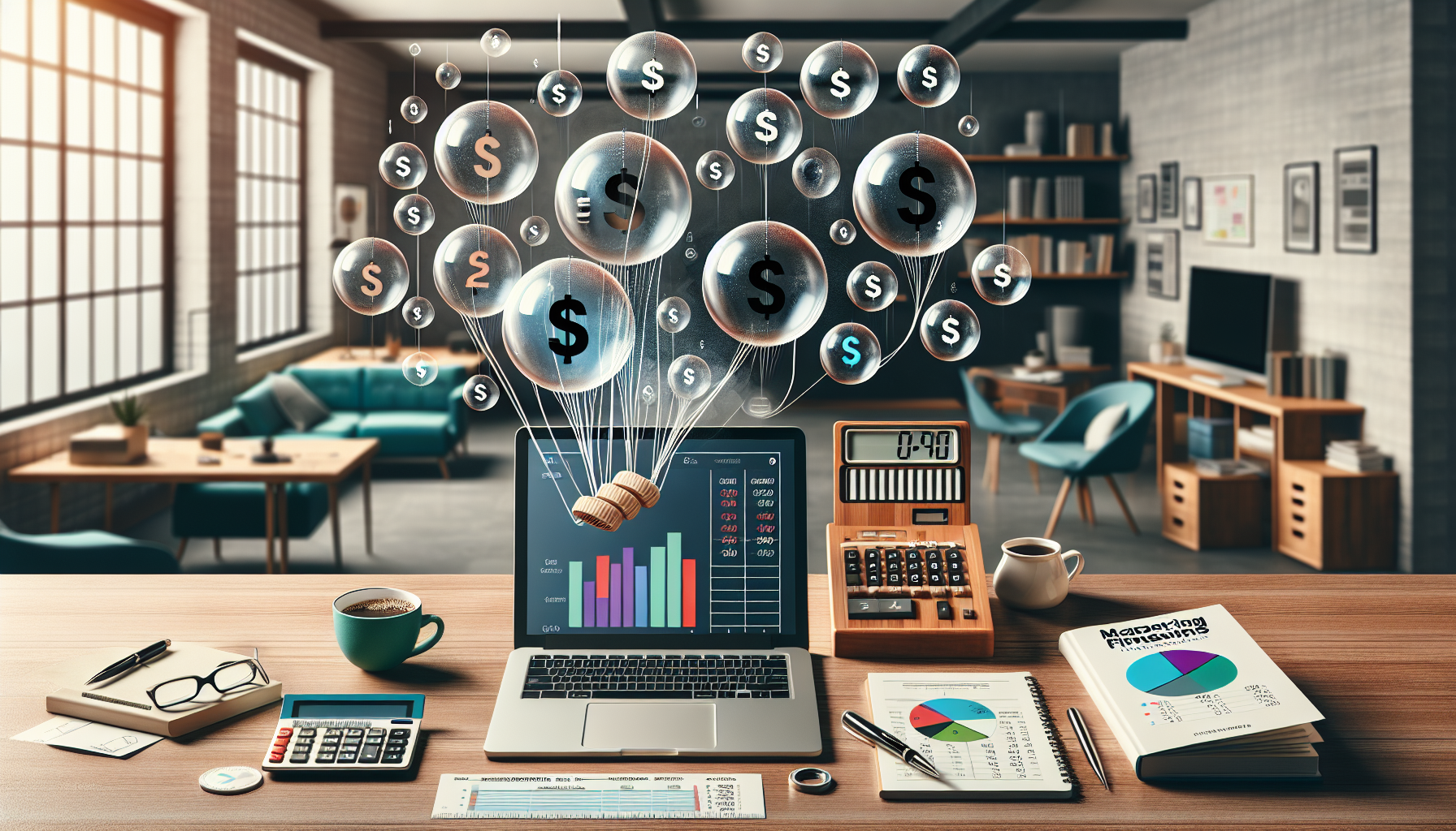 AI-generated image to illustrate the content of Dollar Sense Future.