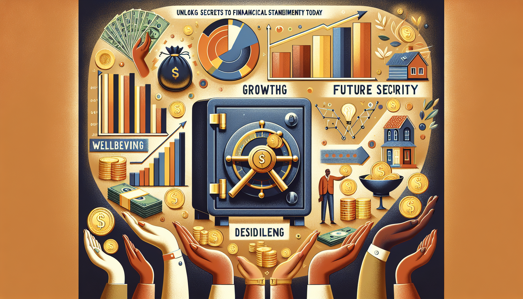 AI-generated image to illustrate the content of Dollar Sense Future.