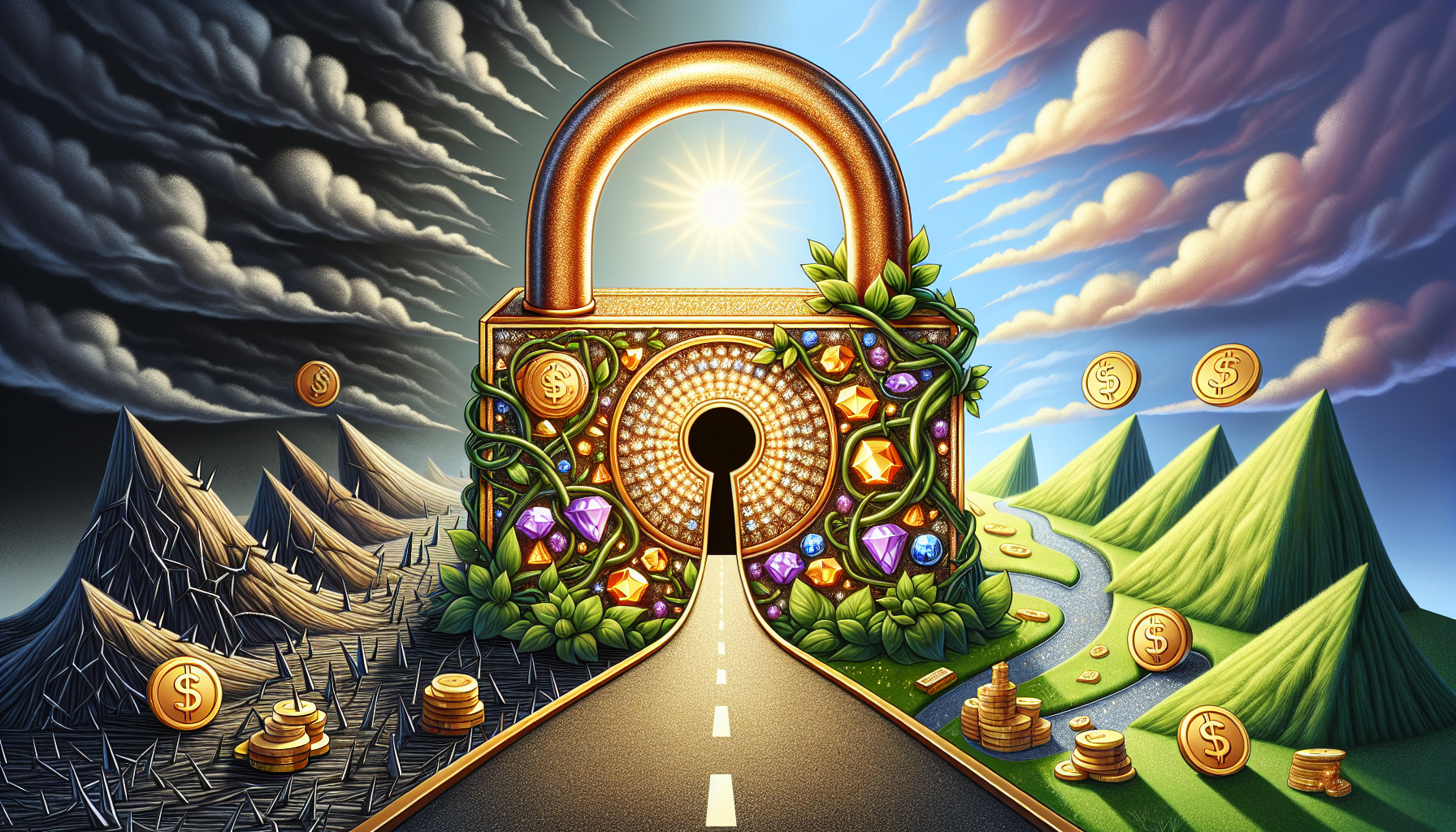 AI-generated image to illustrate the content of Dollar Sense Future.