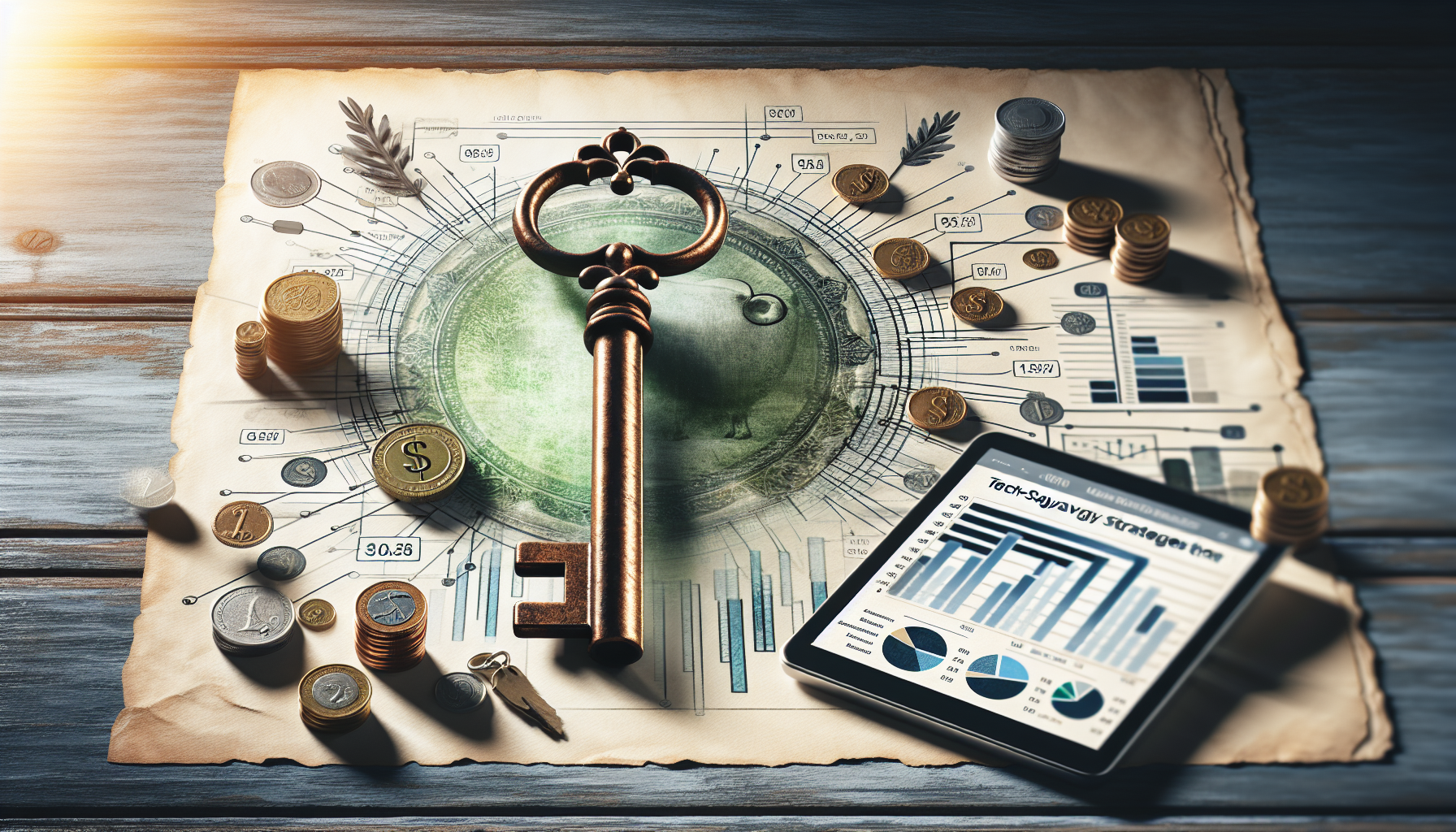 AI-generated image to illustrate the content of Dollar Sense Future.