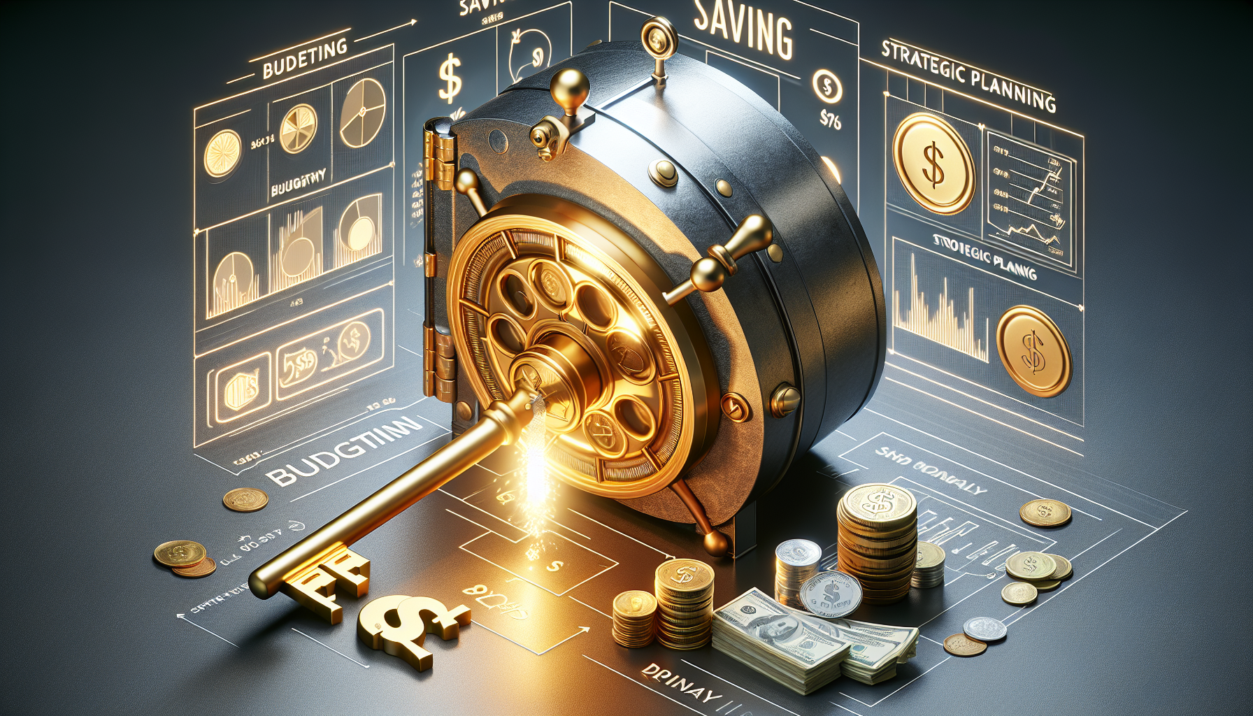 AI-generated image to illustrate the content of Dollar Sense Future.