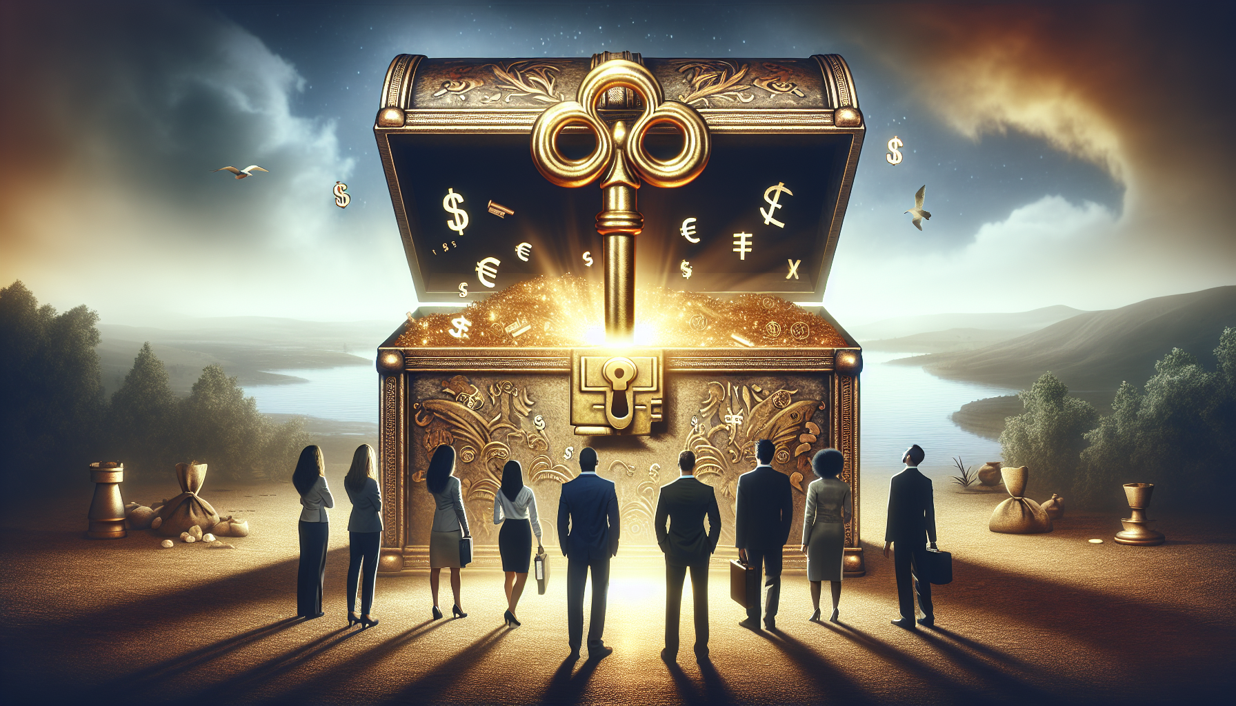 AI-generated image to illustrate the content of Dollar Sense Future.