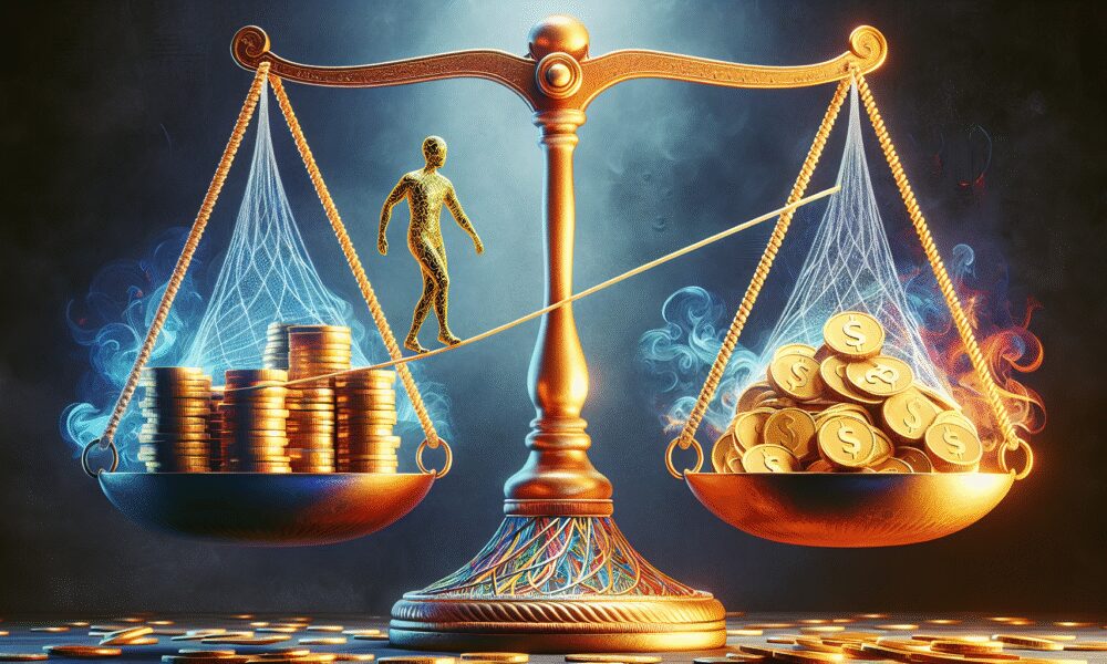 AI-generated image to illustrate the content of Dollar Sense Future.