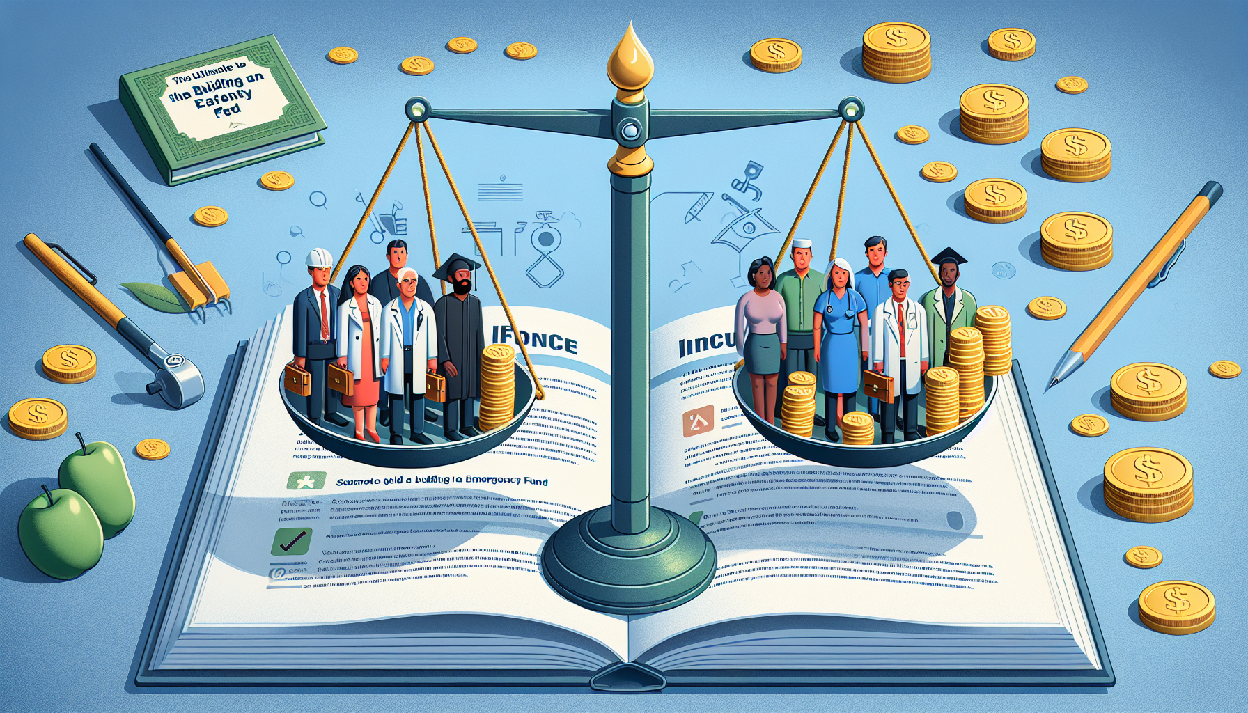 AI-generated image to illustrate the content of Dollar Sense Future.