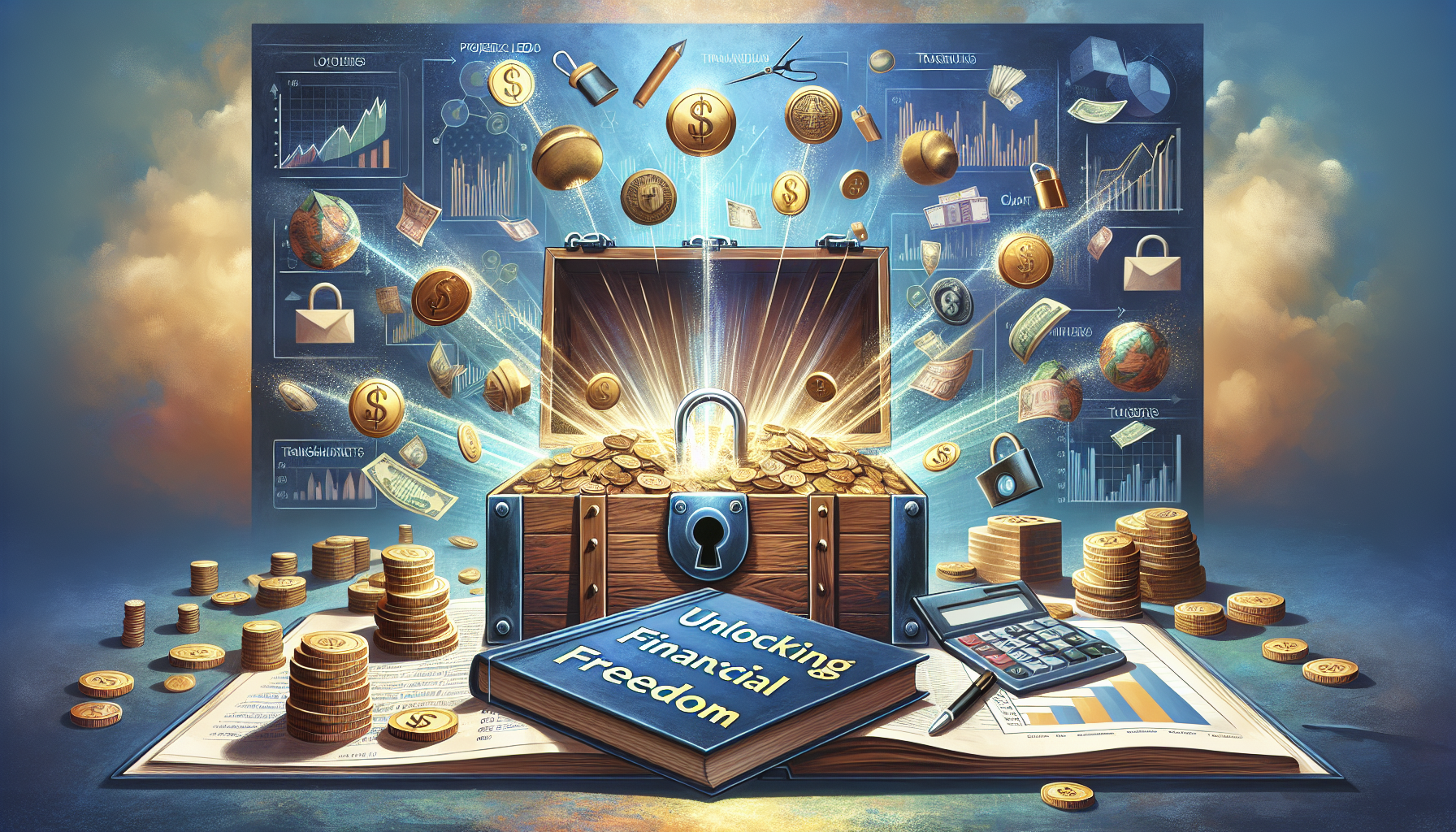 AI-generated image to illustrate the content of Dollar Sense Future.
