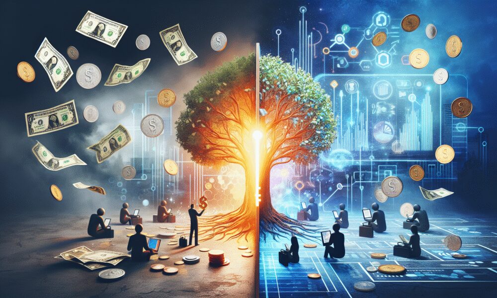 AI-generated image to illustrate the content of Dollar Sense Future.
