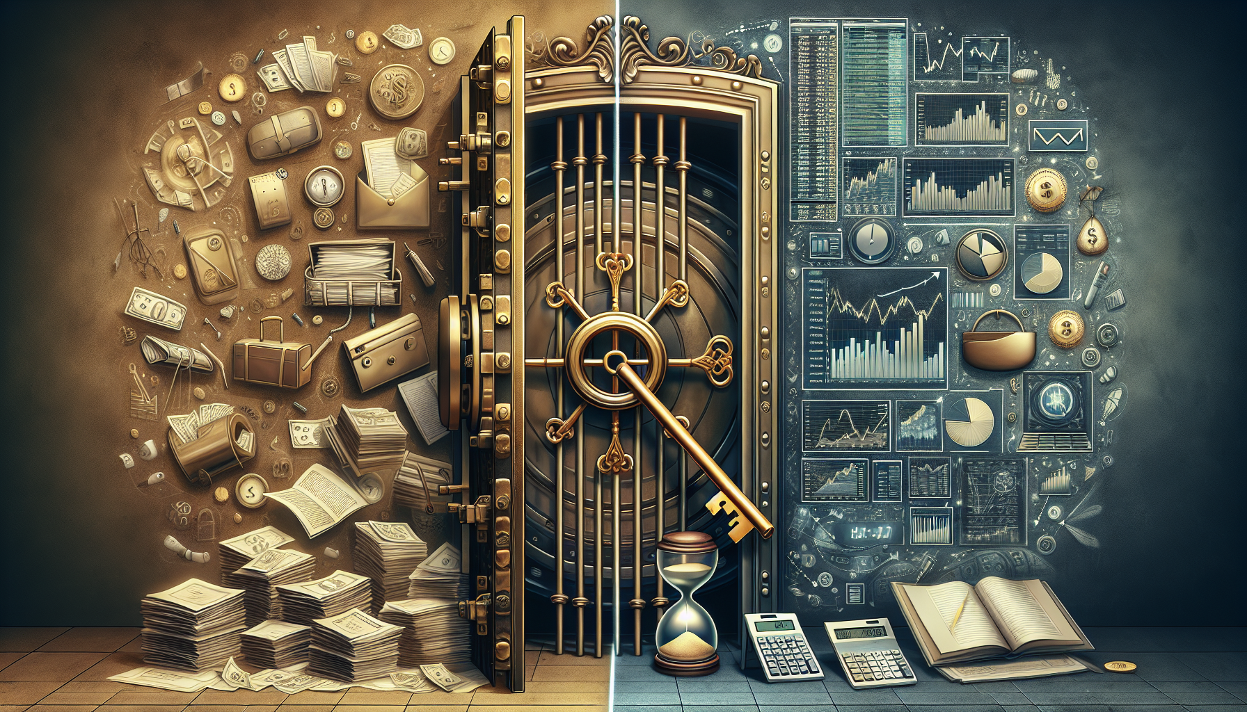 AI-generated image to illustrate the content of Dollar Sense Future.