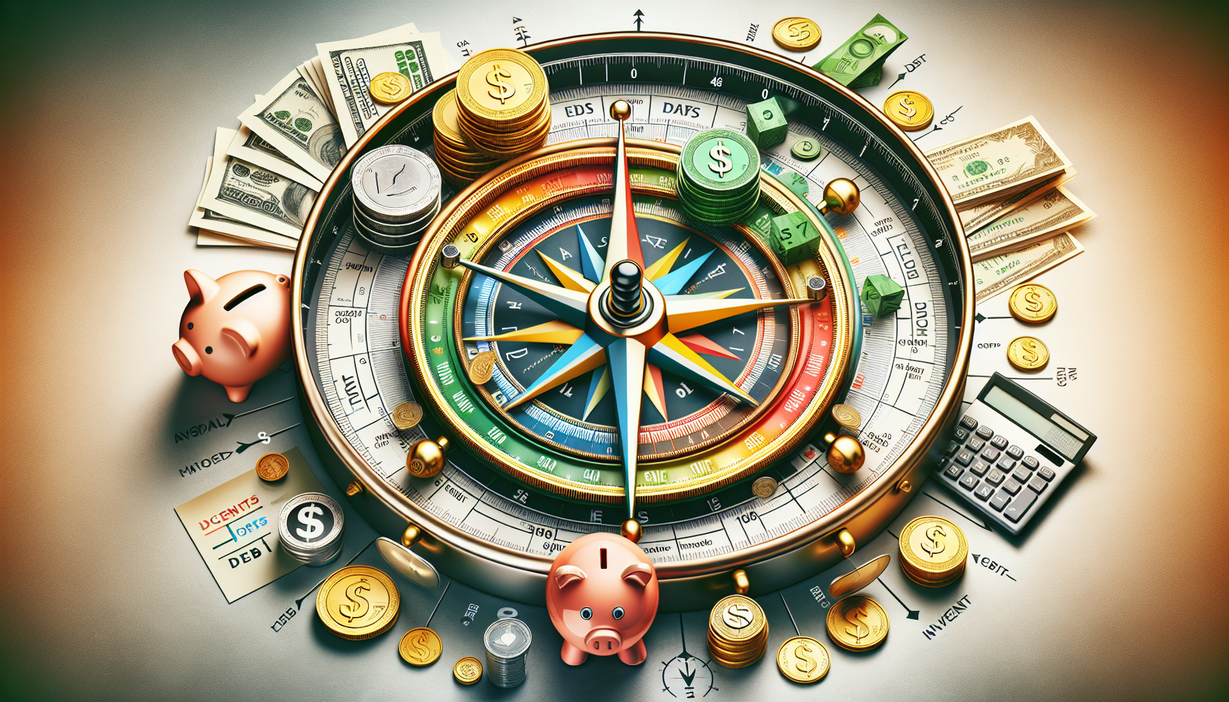 AI-generated image to illustrate the content of Dollar Sense Future.